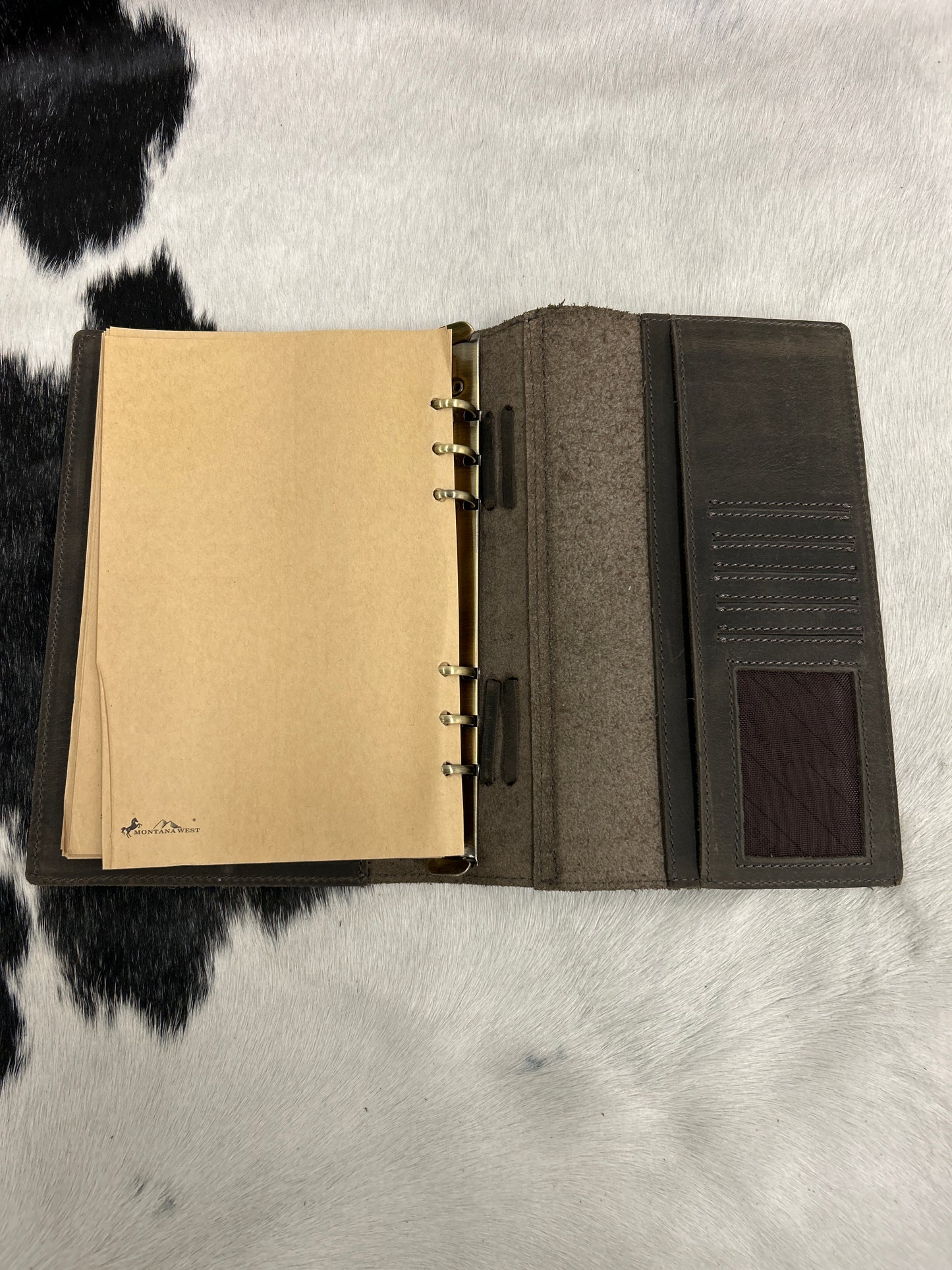 100% Leather Journal 9” Tall 6.5” Wide