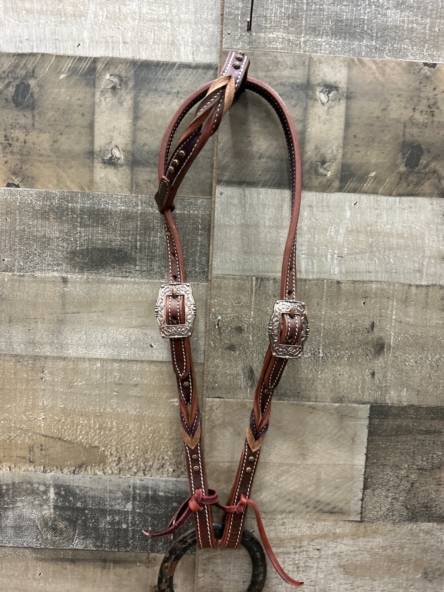 Classic Headstall By South Point Headstall Brown Leather