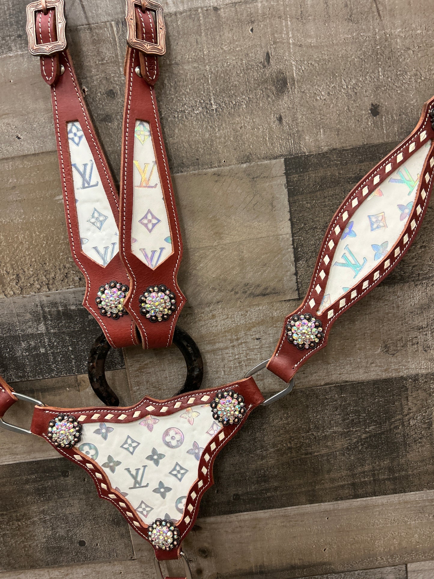 Latigo Leather Tack Set