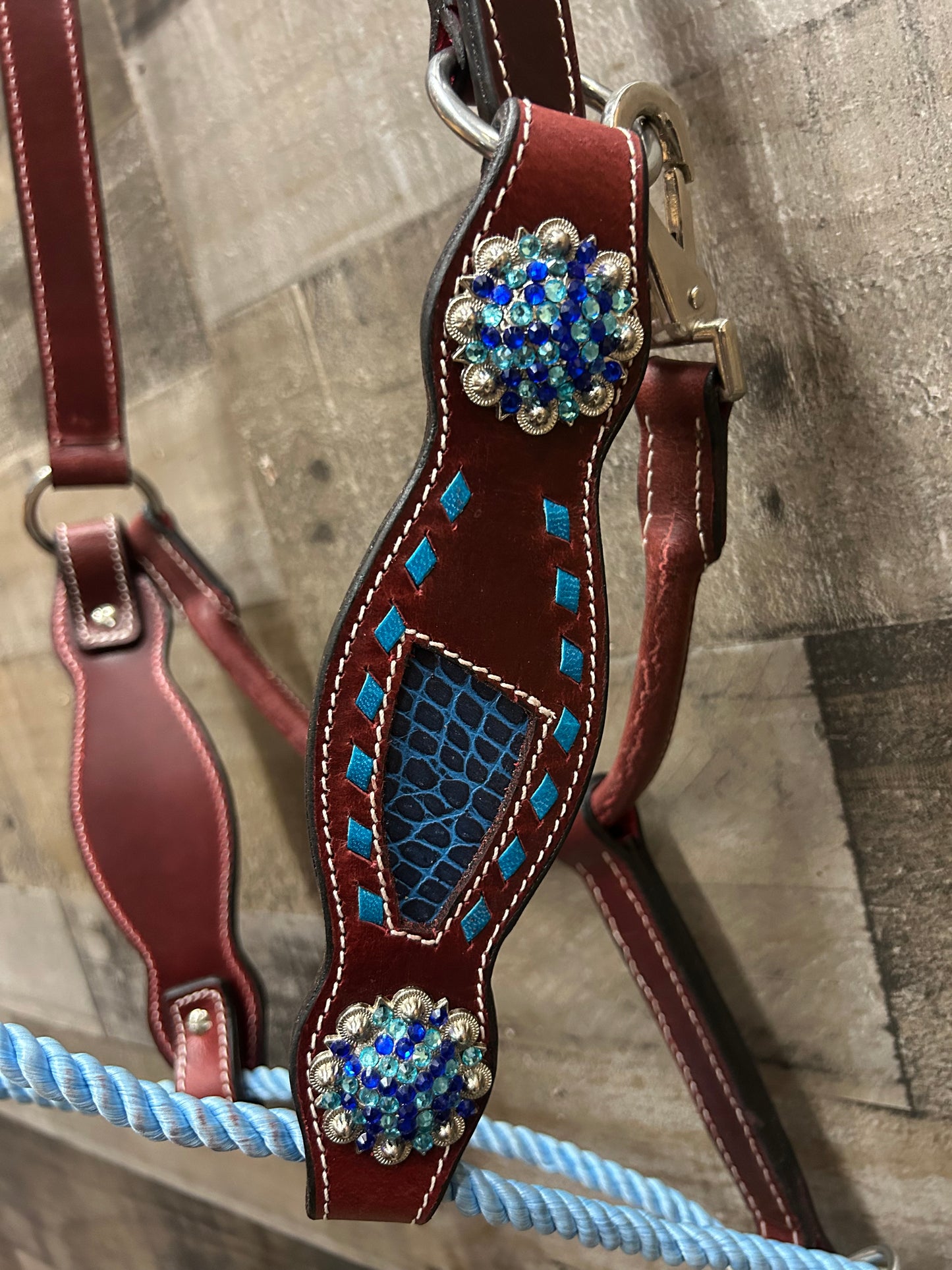 Draft/ Crossbred Full grain leather Halter