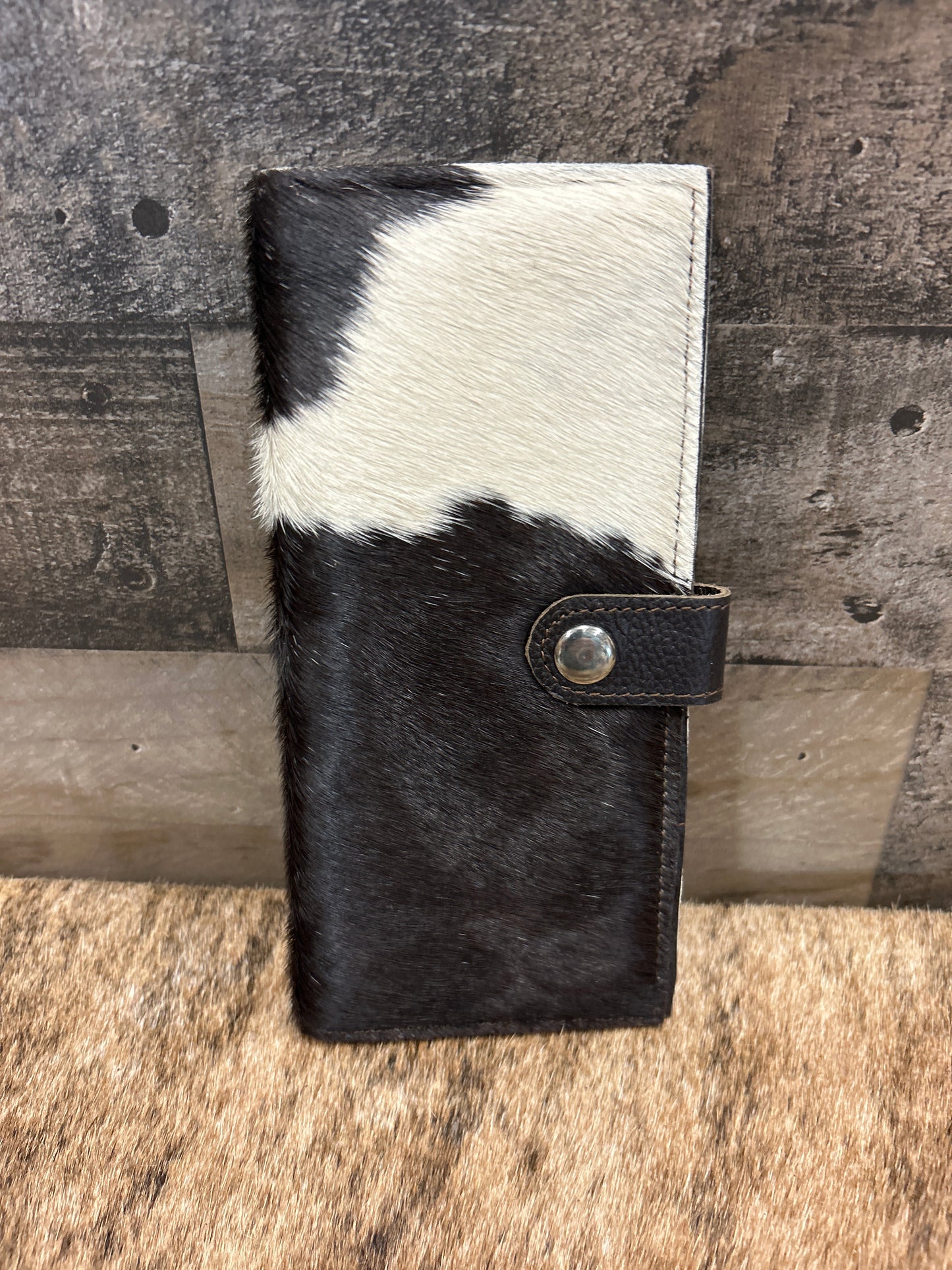100% Leather With Cowhide 4x9 Checkbook Cover
✳️ FREE SHIPPING ✳️