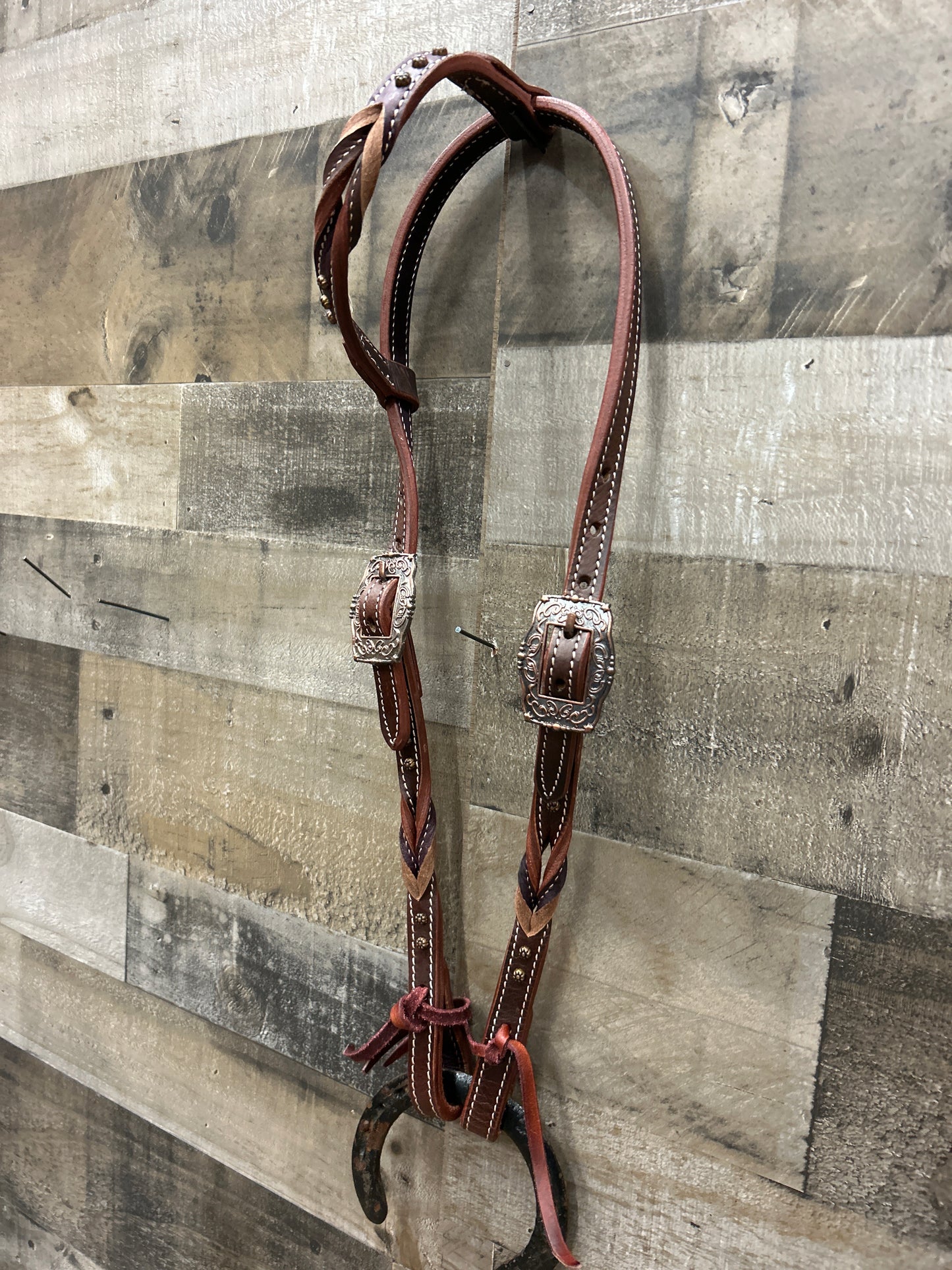 Classic Headstall By South Point Headstall Brown Leather