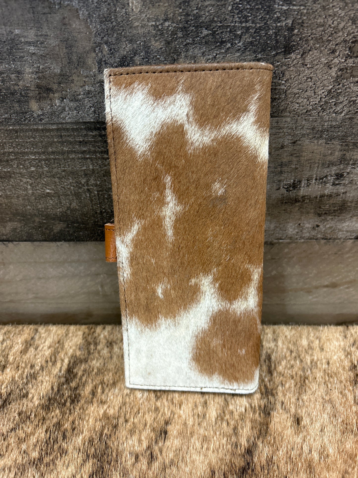 100% Leather With Cowhide 4x9 Checkbook Cover
✳️ FREE SHIPPING ✳️