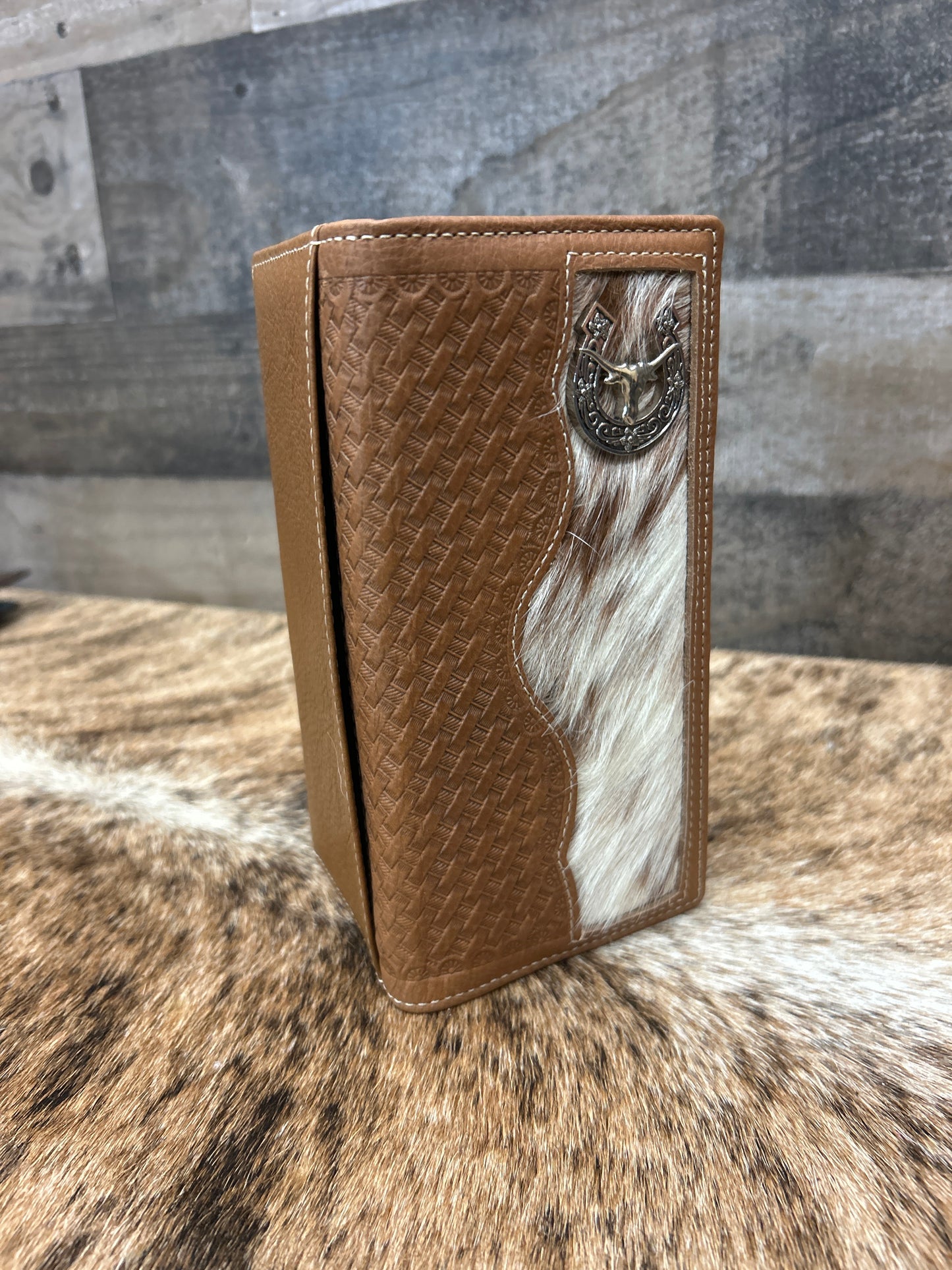 100% Leather With Cowhide 3x7 Wallet
✳️ FREE SHIPPING ✳️