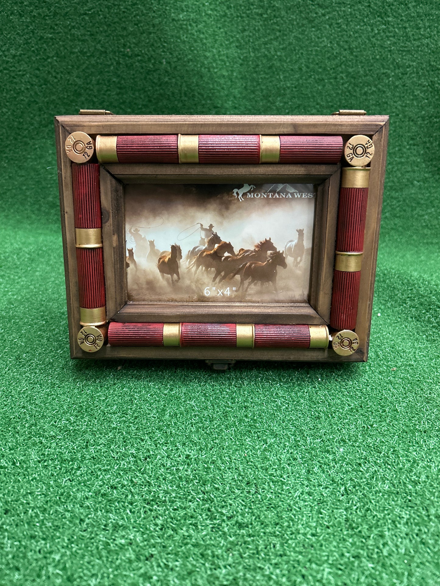 9”x7”x5” Wood Box With Picture Frame