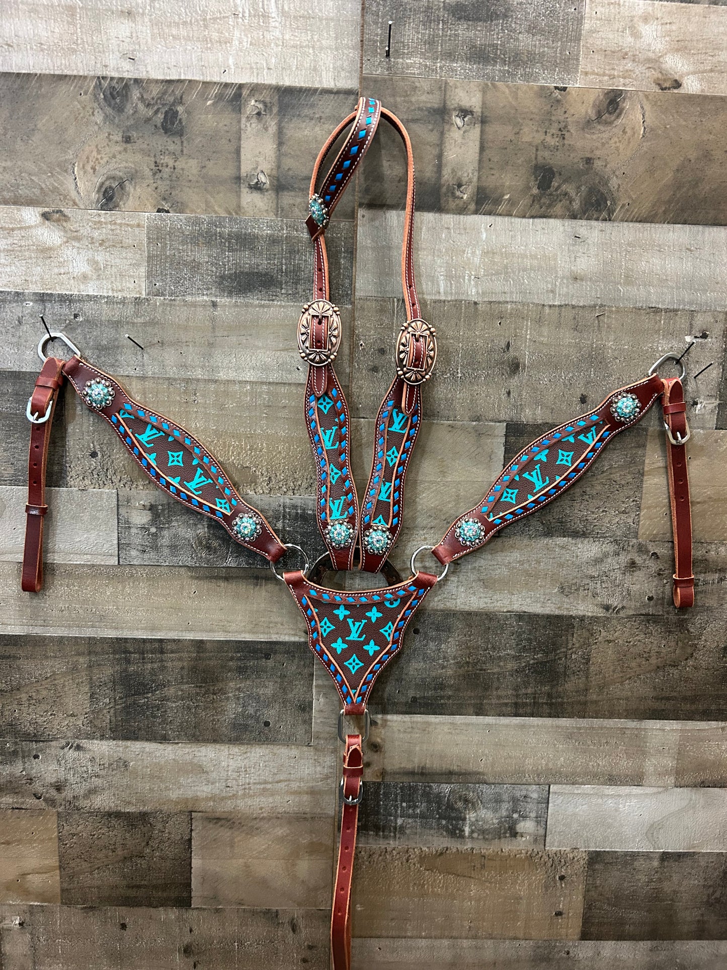 Full Grain Leather Set