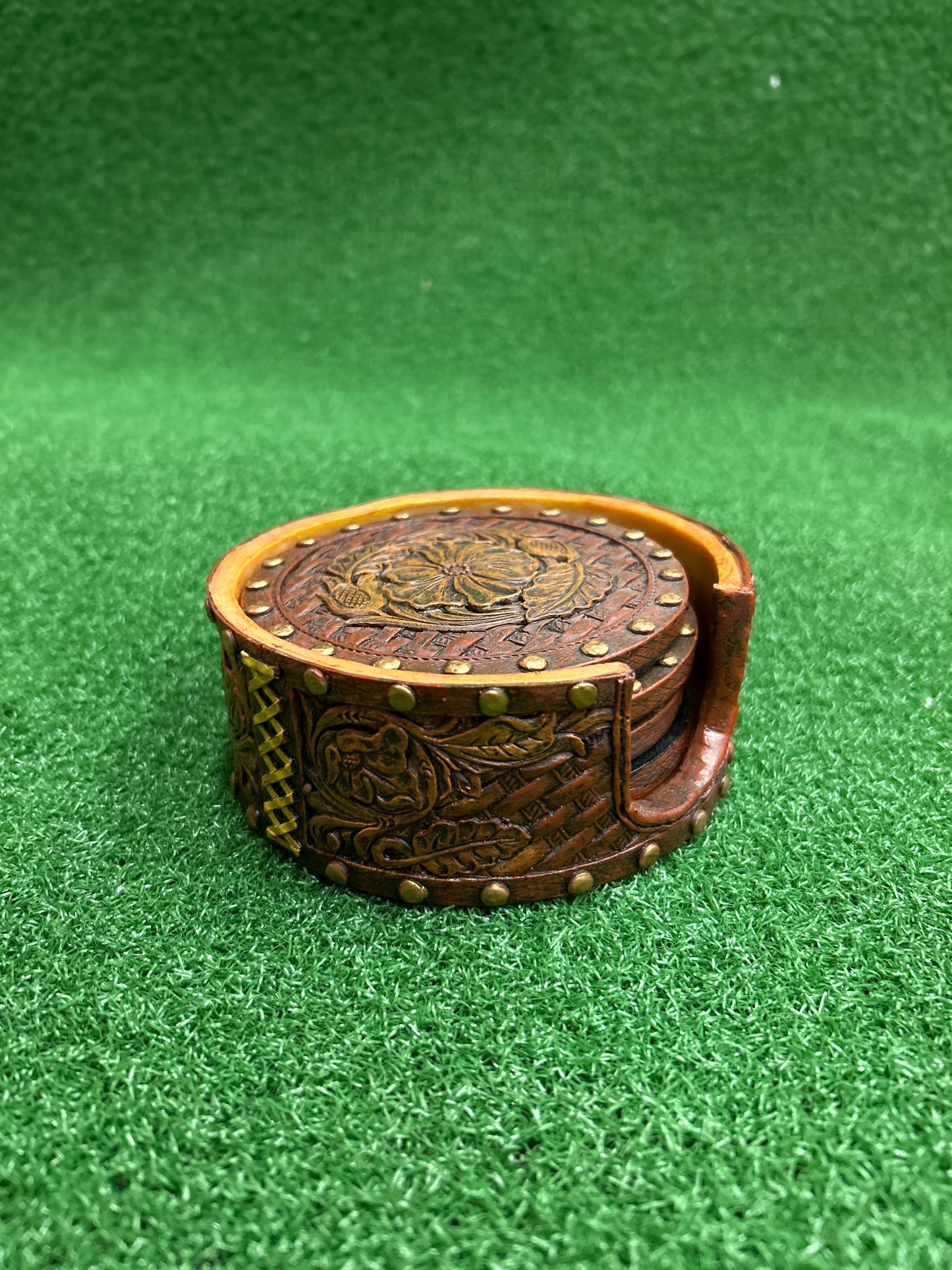 4 Piece Resin Coaster Set