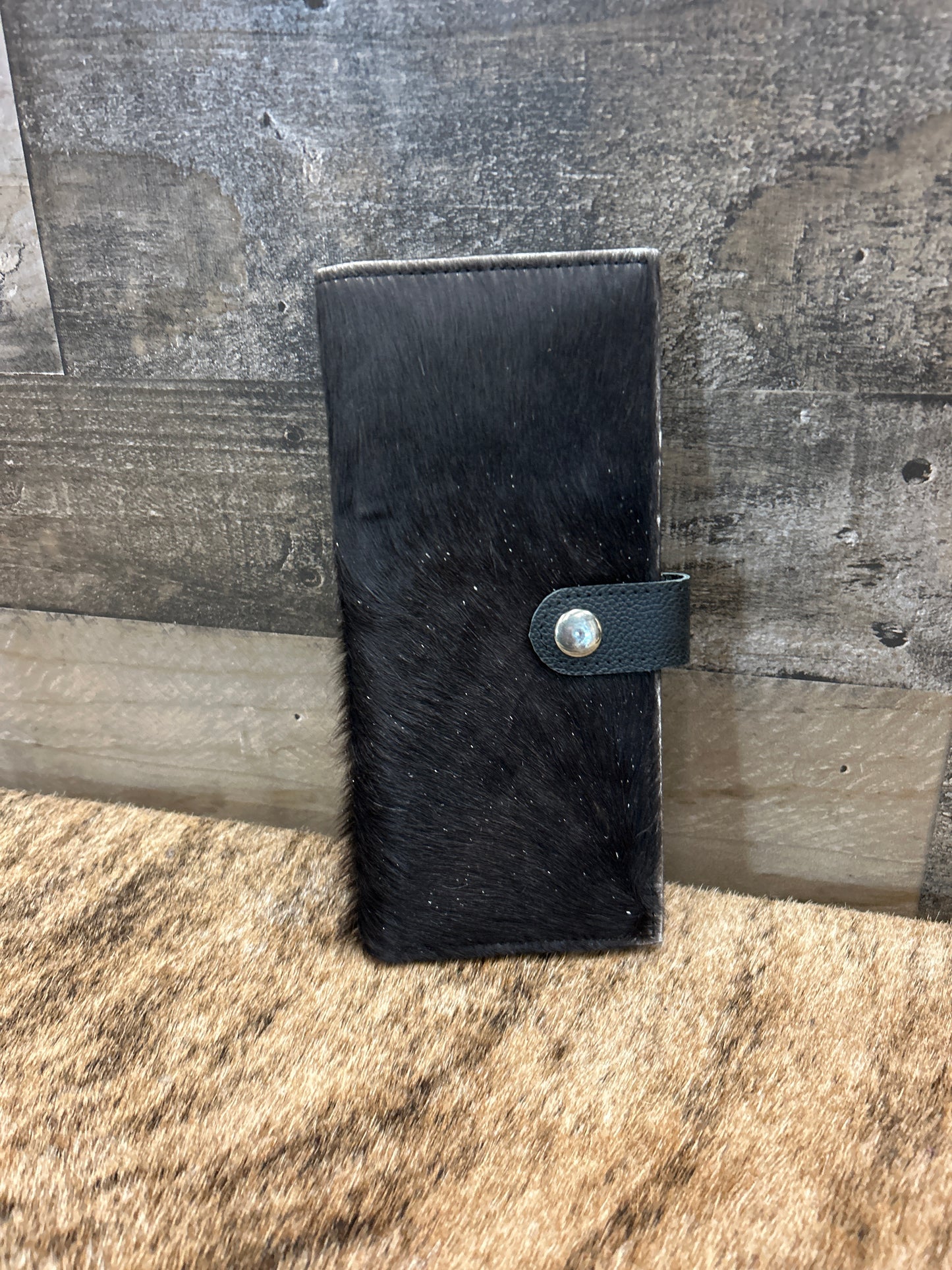 100% Leather With Cowhide 4x9 Checkbook Cover
✳️ FREE SHIPPING ✳️