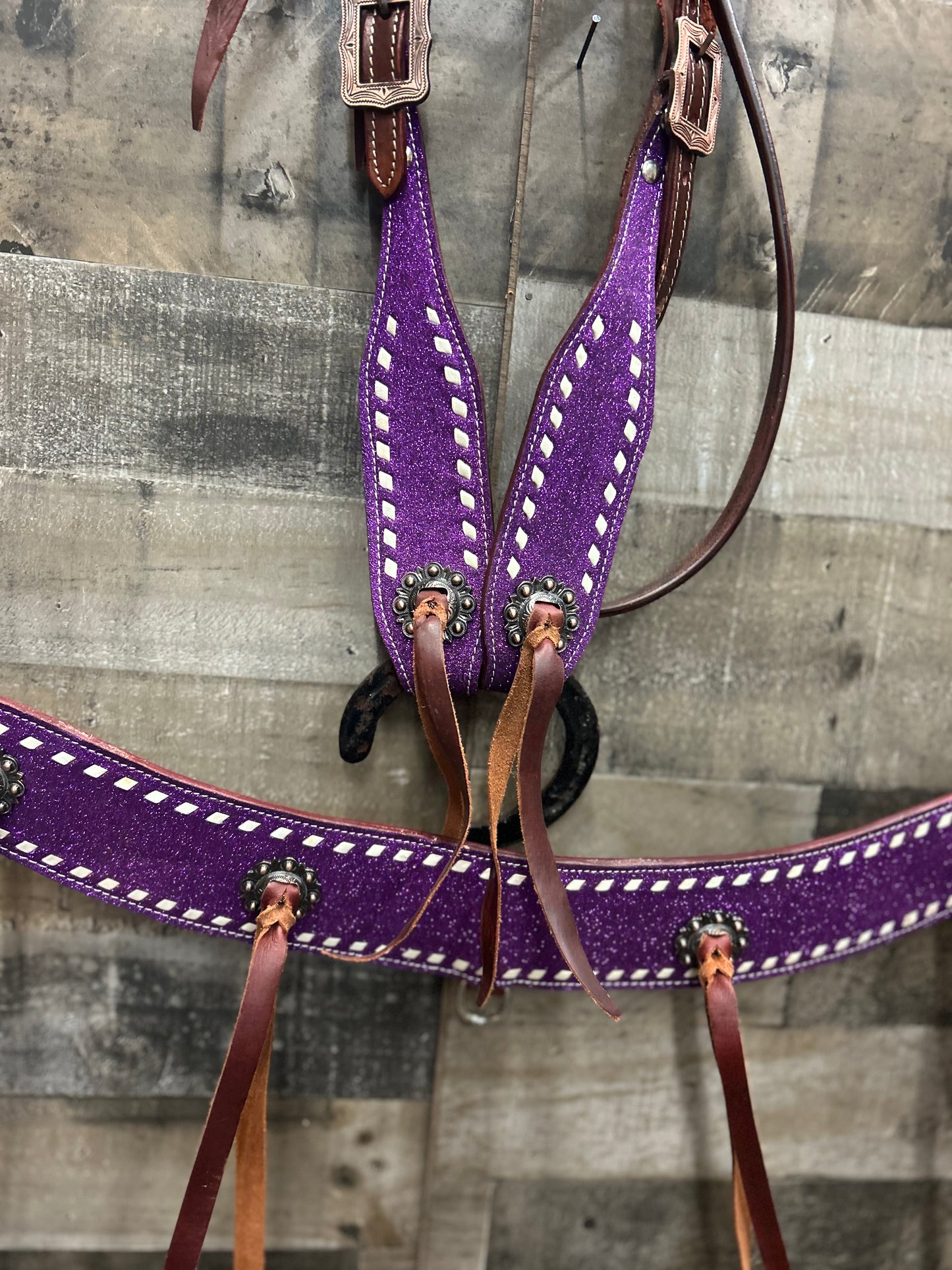 Purple Glitter Tack Sale