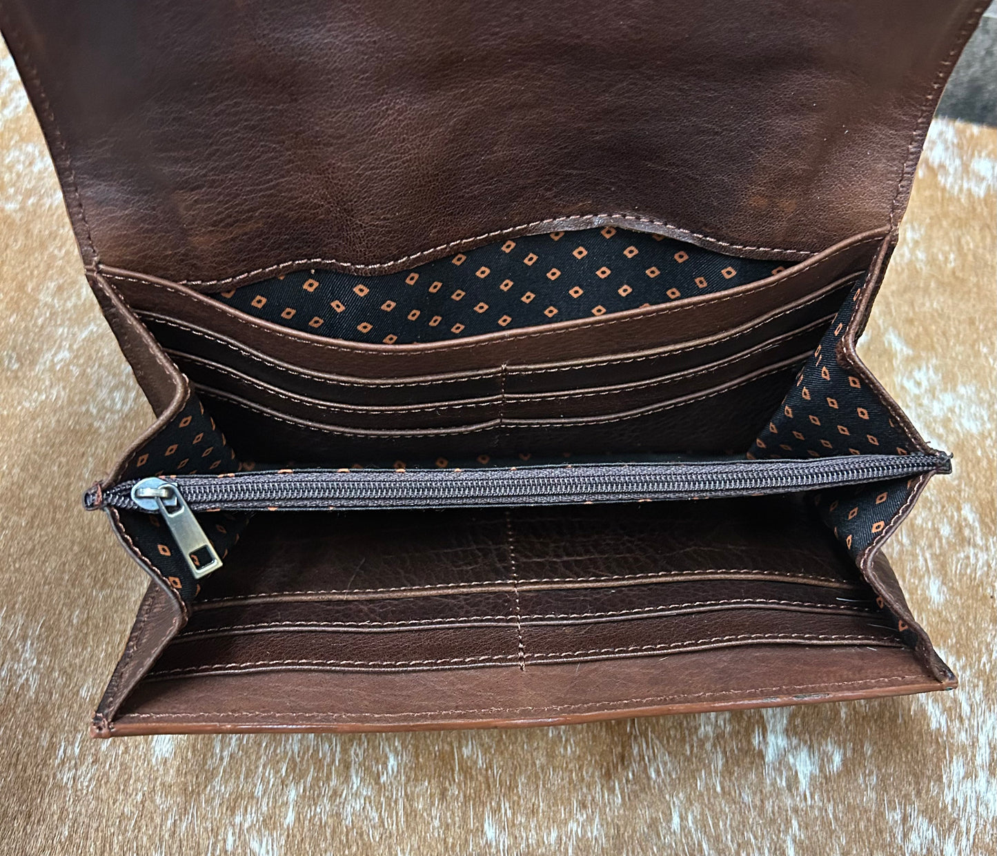 Hair On Hide Wallet 4x8