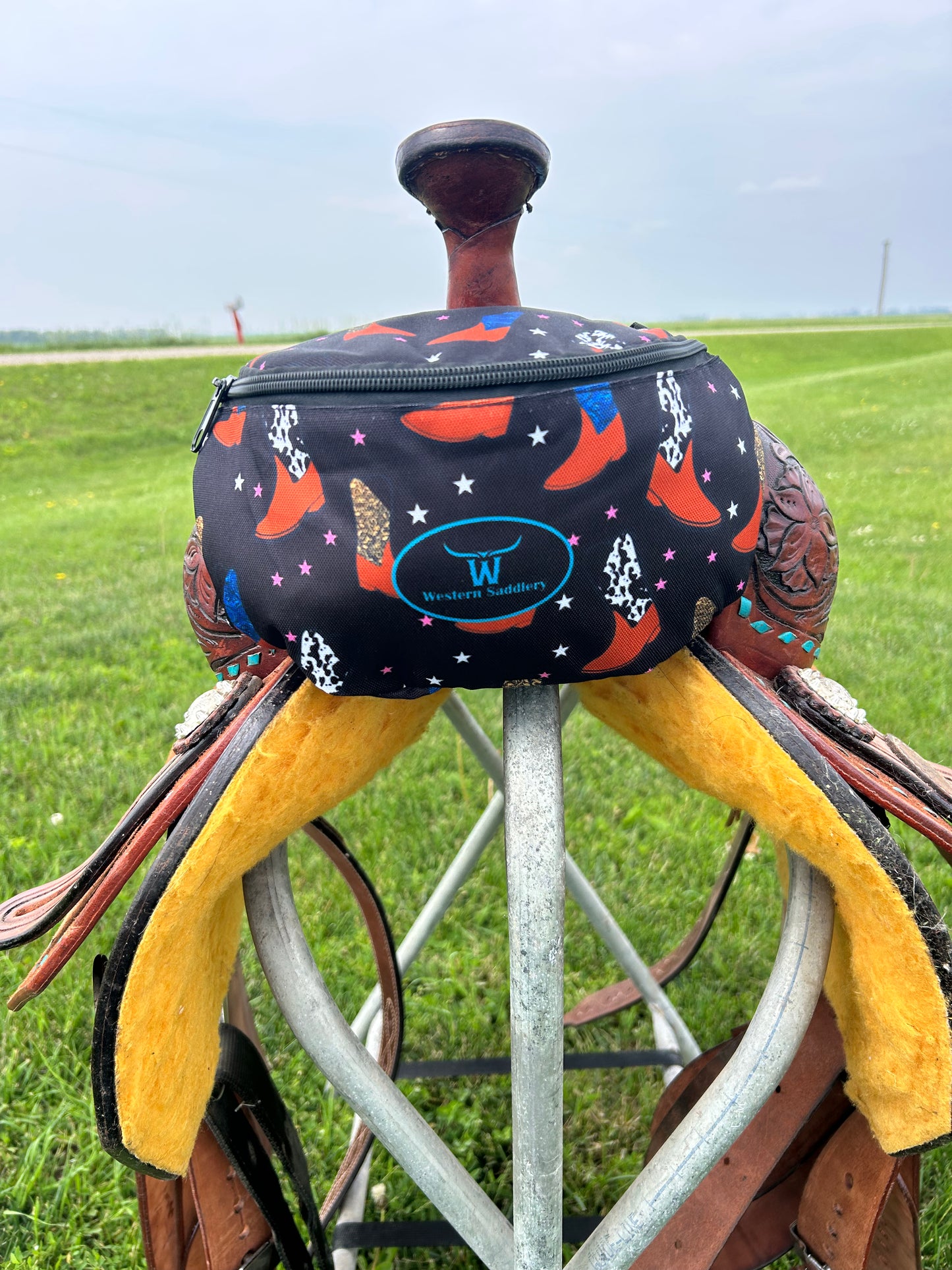 Oversized Saddle Sack Front & Rear Storage