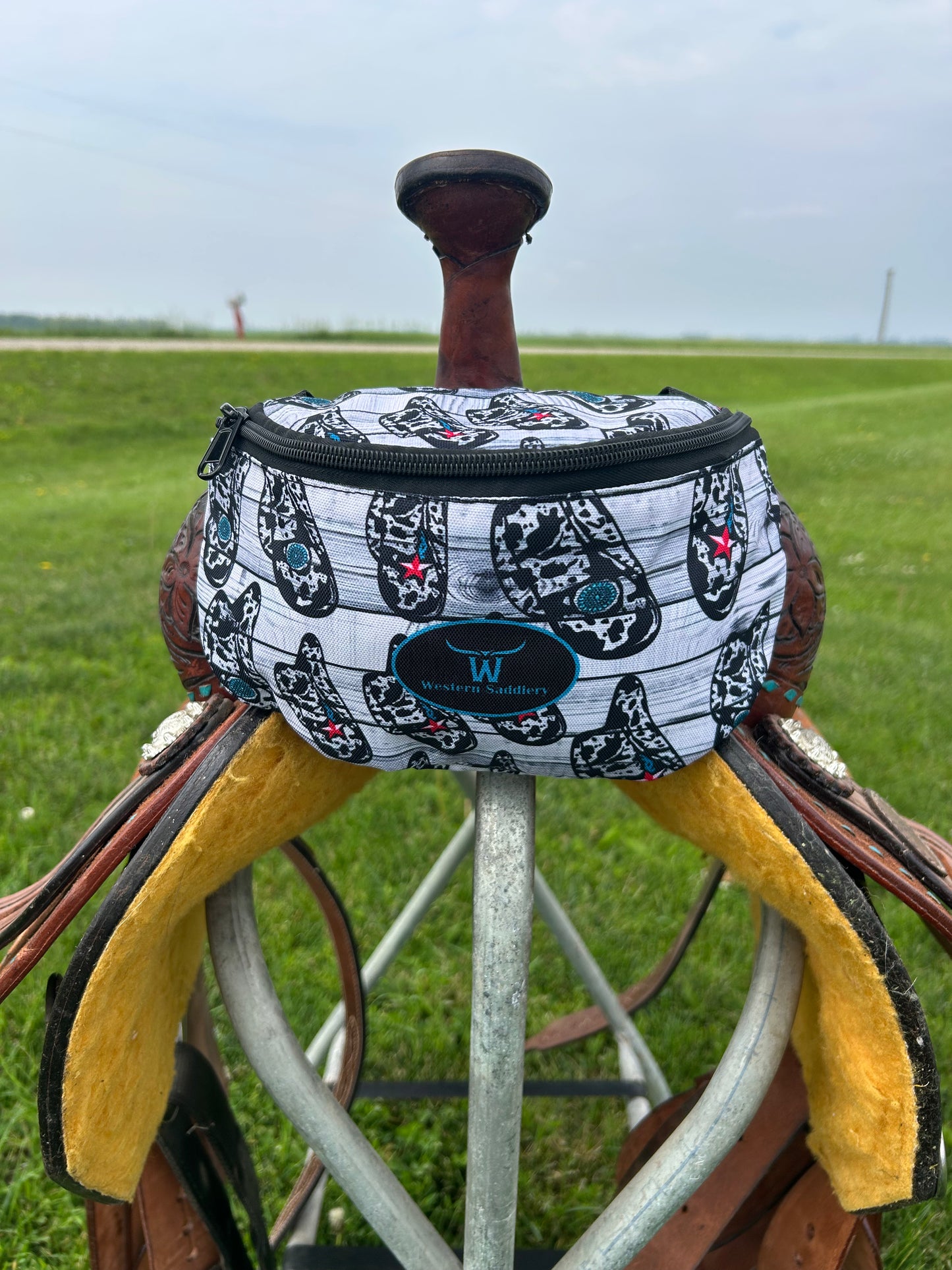 Oversized Saddle Sack Front & Rear Storage