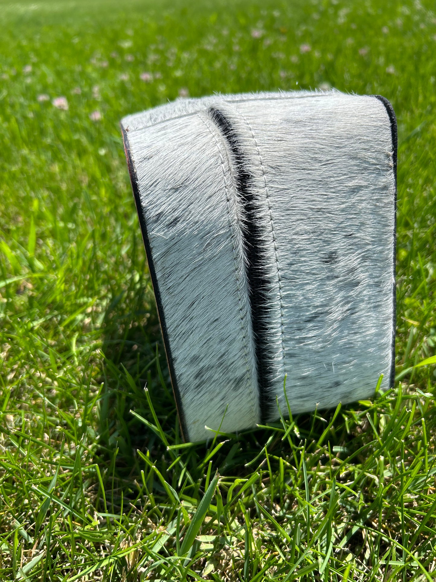 6x6x4.5 Cowhide Jewelry Box
