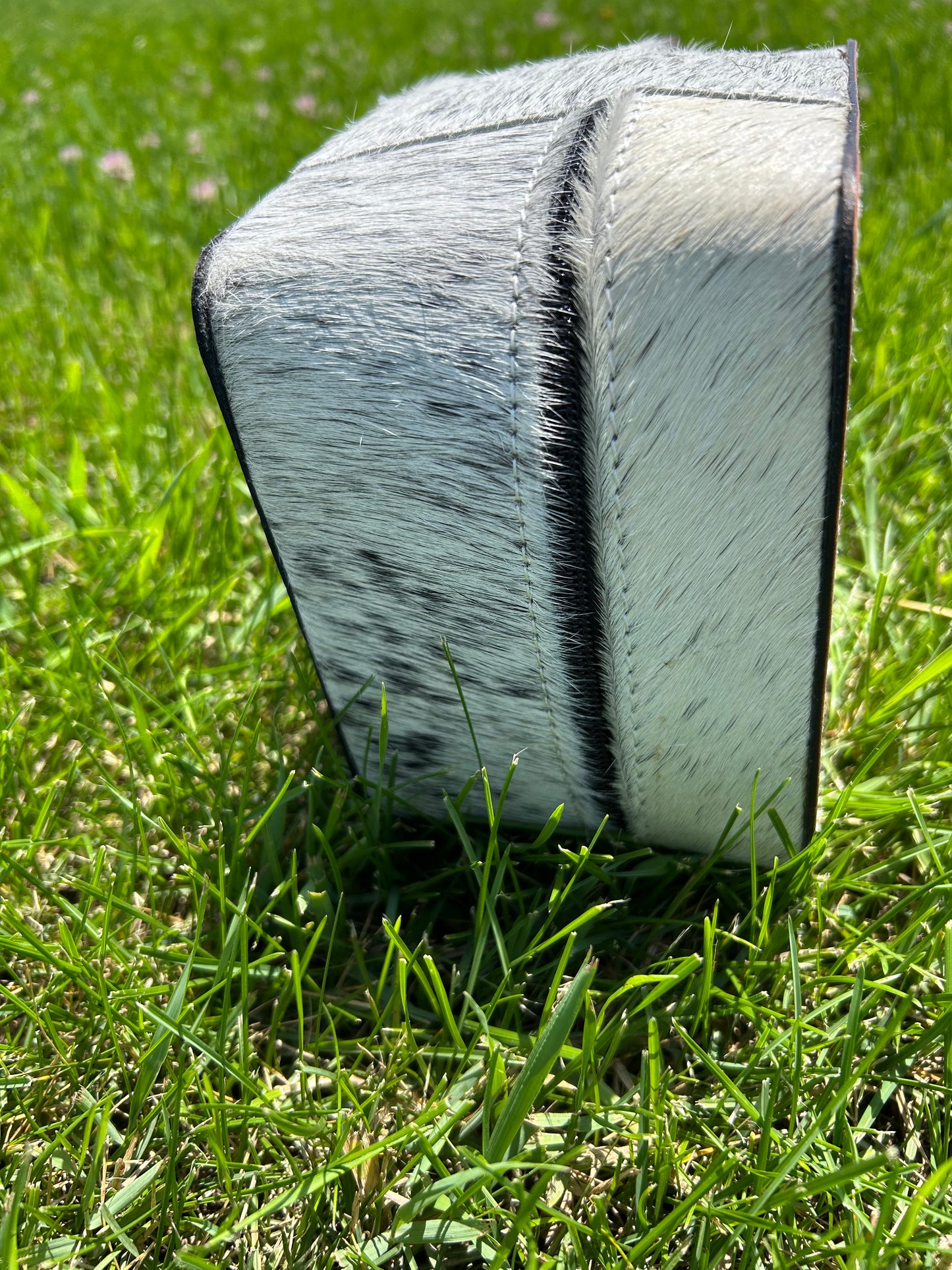 6x6x4.5 Cowhide Jewelry Box