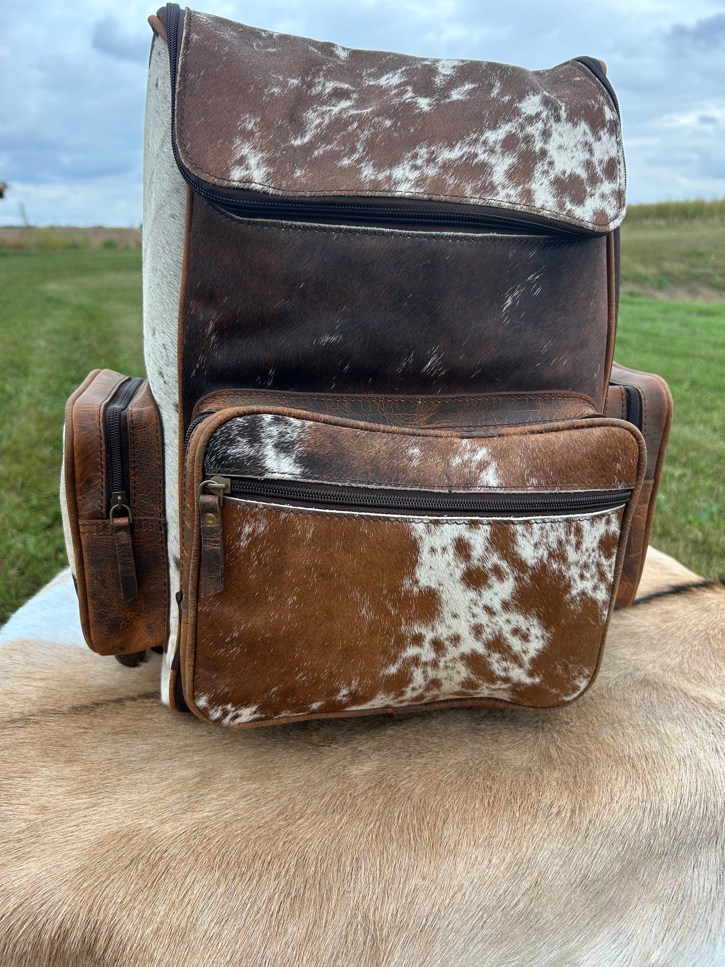 Leather Backpack ♦️ Free Shipping ♦️