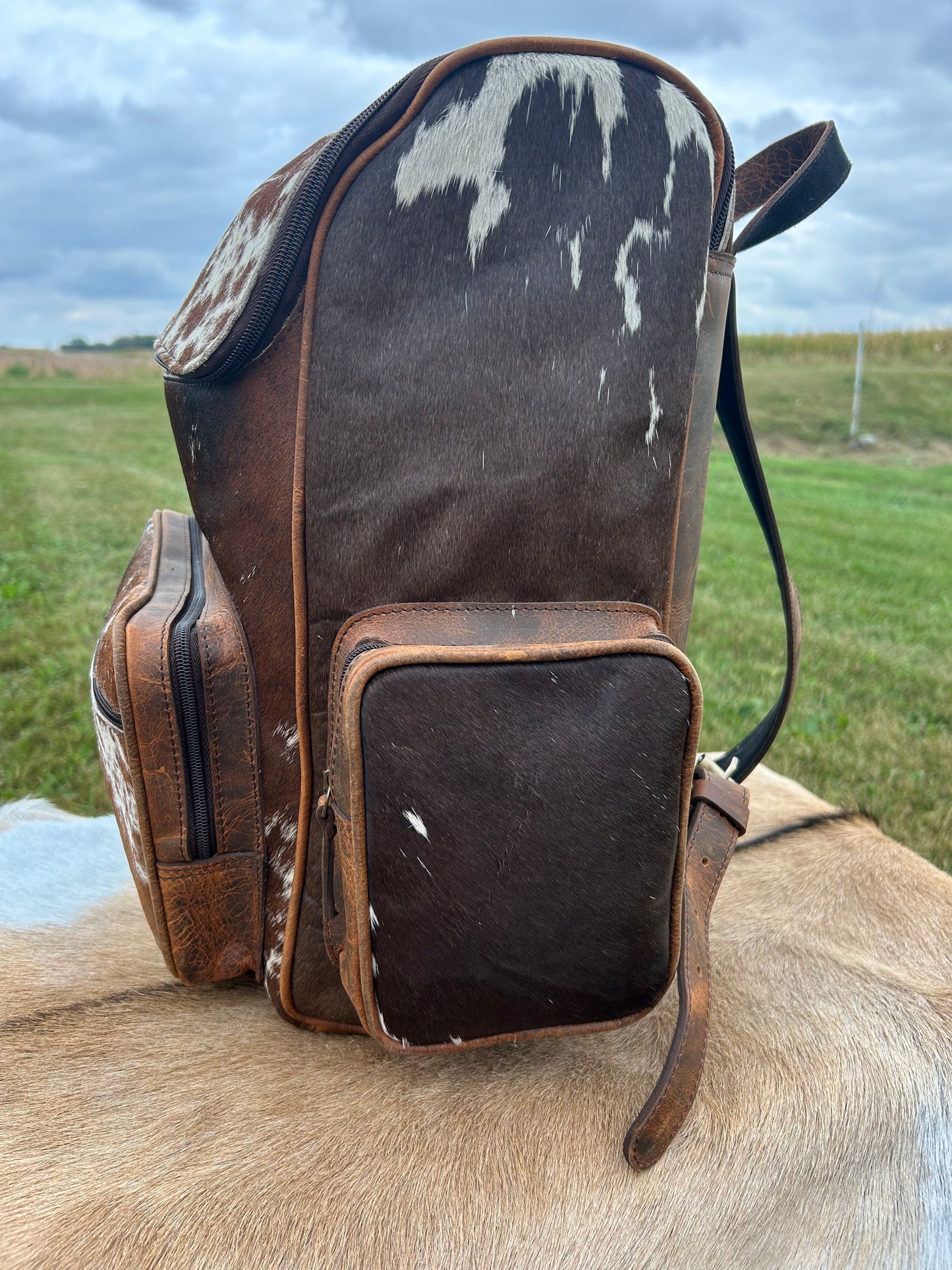 Leather Backpack ♦️ Free Shipping ♦️