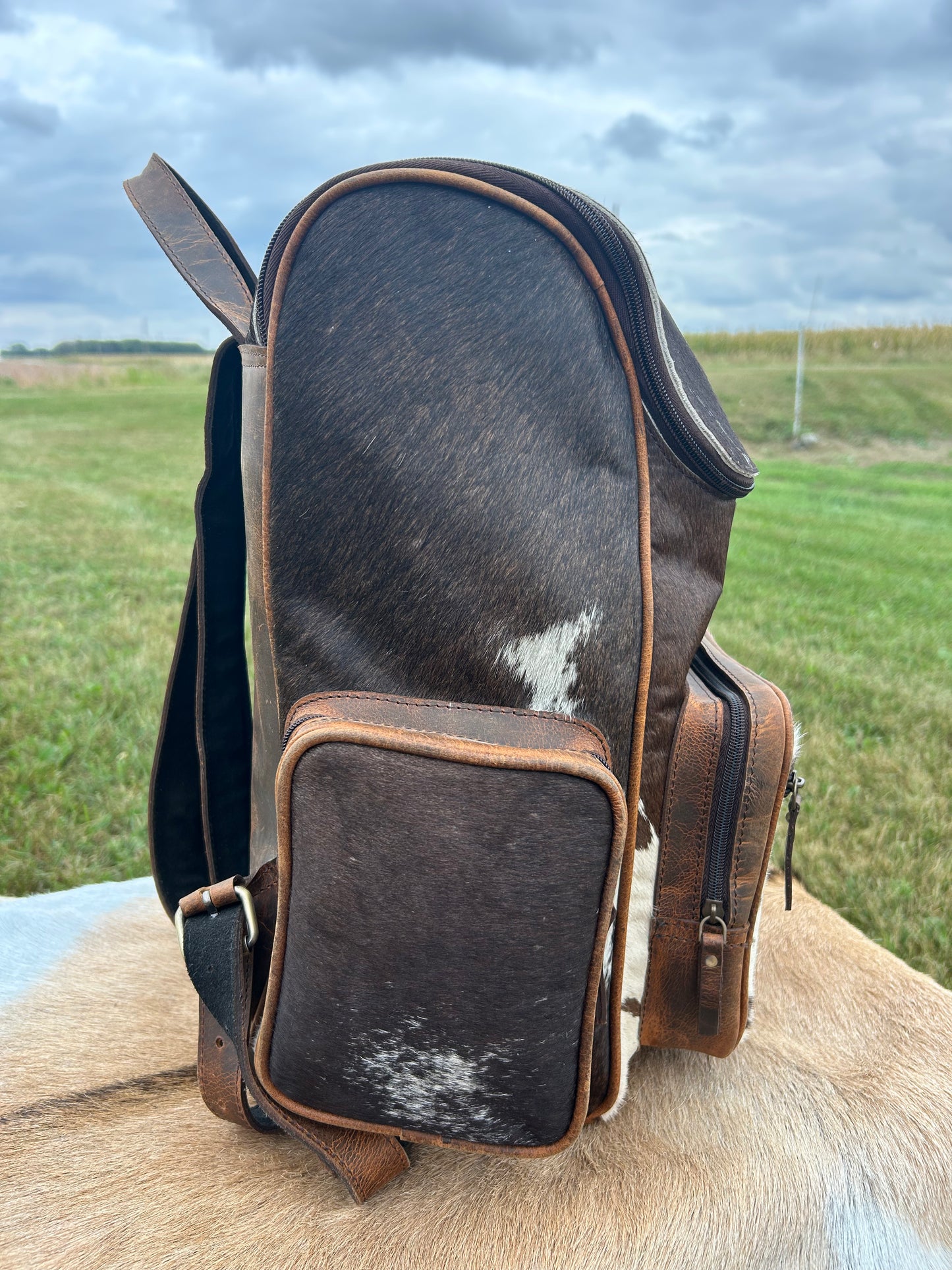 Leather Backpack ♦️ Free Shipping ♦️
