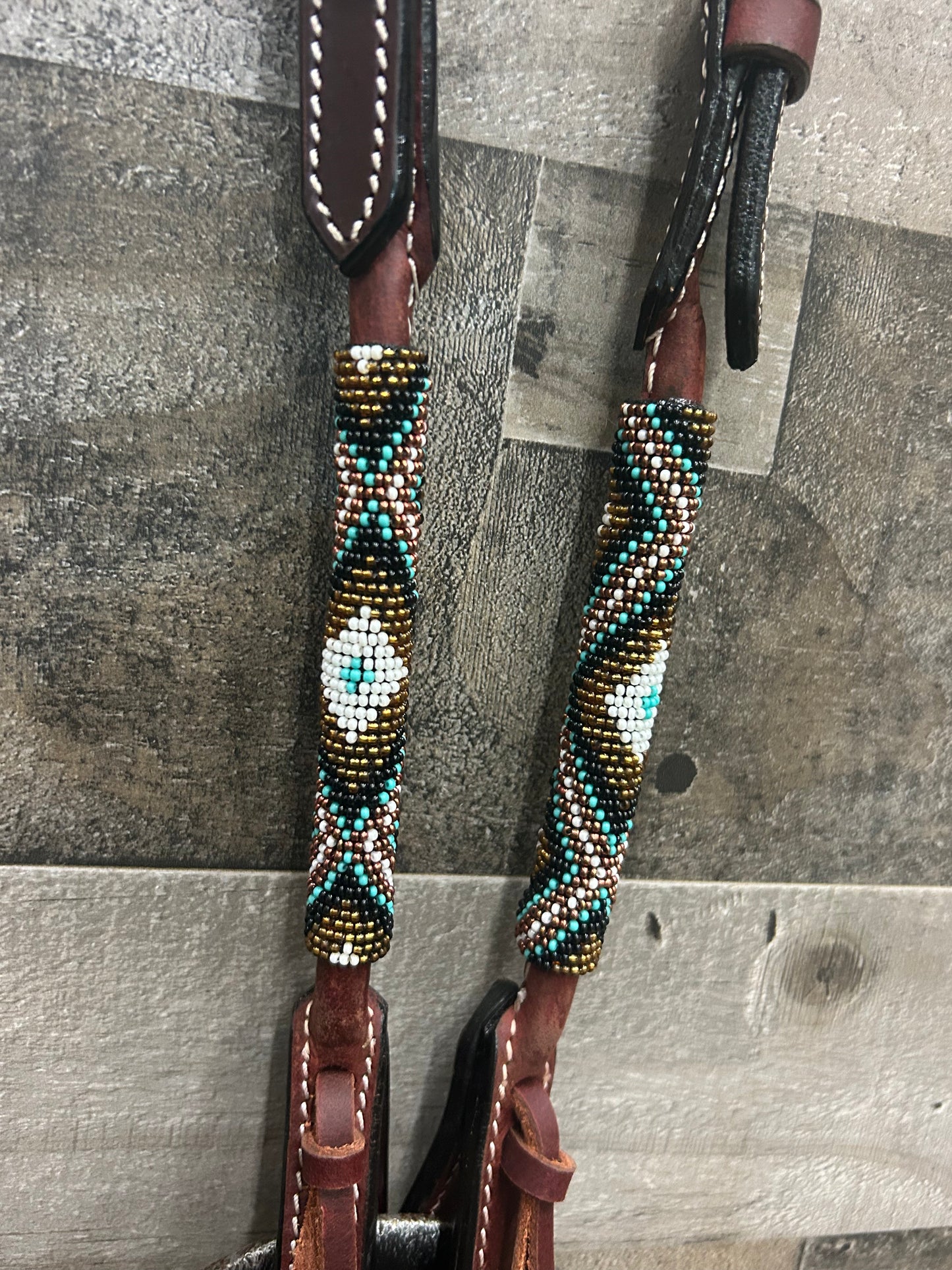 Hot Oiled Beaded Headstall ❇️ Free Shipping ❇️