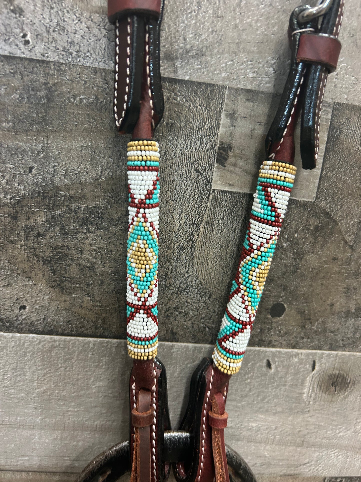 Hot Oiled Beaded Headstall ❇️ Free Shipping ❇️