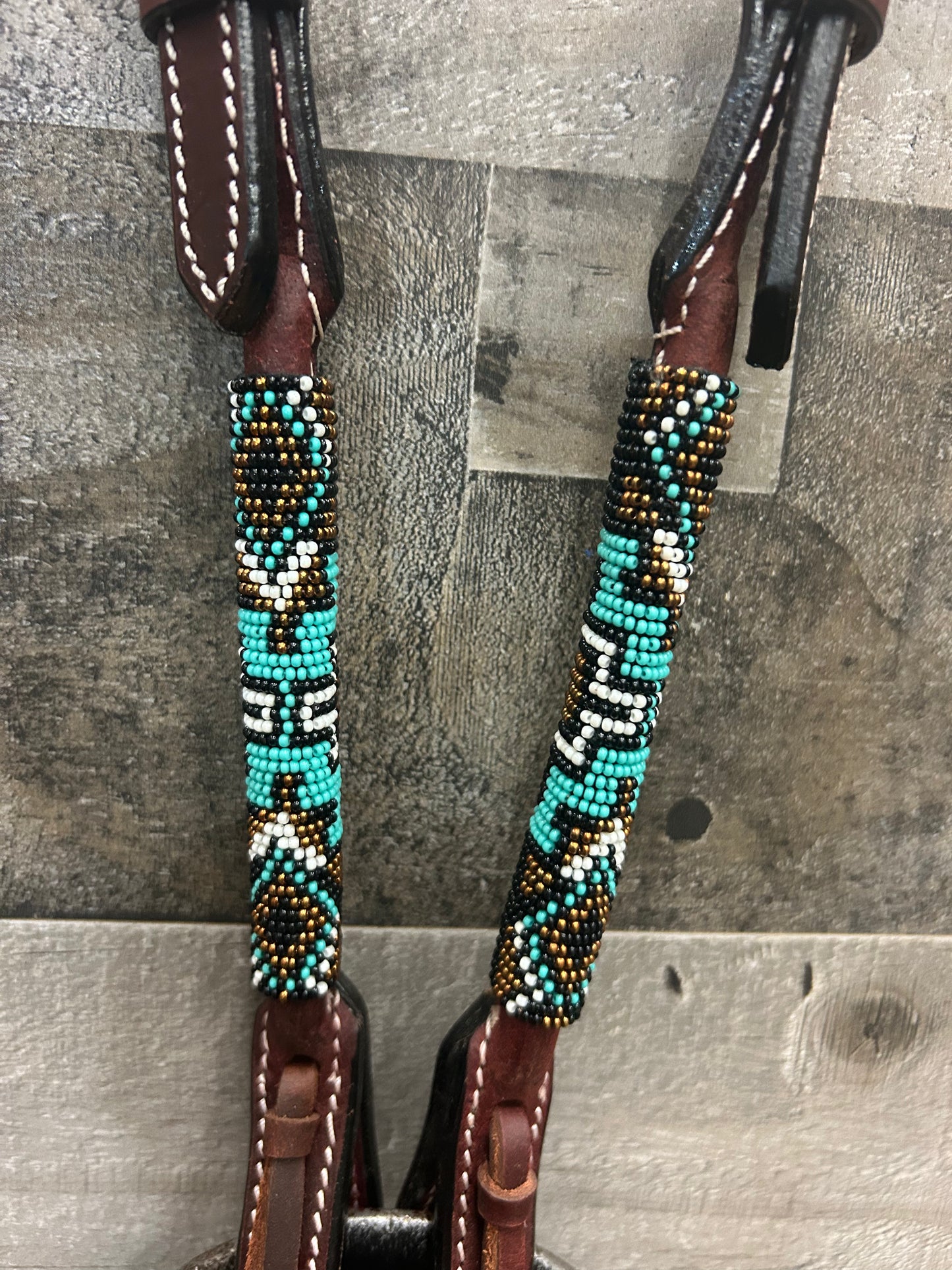 Hot Oiled Beaded Headstall ❇️ Free Shipping ❇️