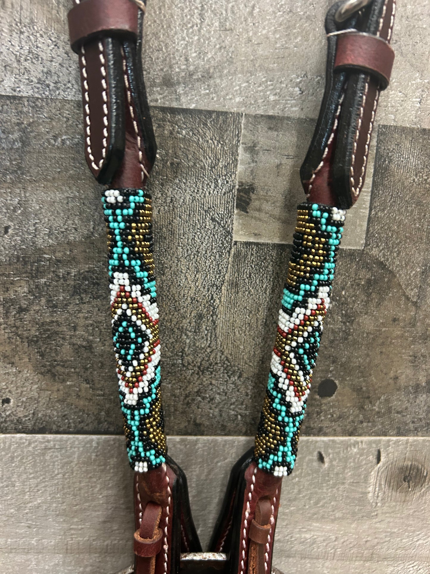 Hot Oiled Beaded Headstall ❇️ Free Shipping ❇️