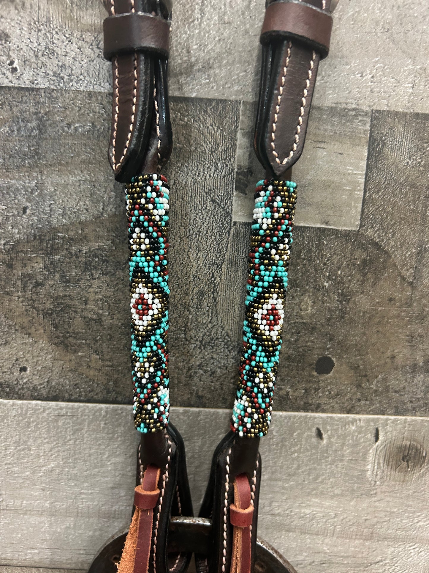 Hot Oiled Beaded Headstall ❇️ Free Shipping ❇️