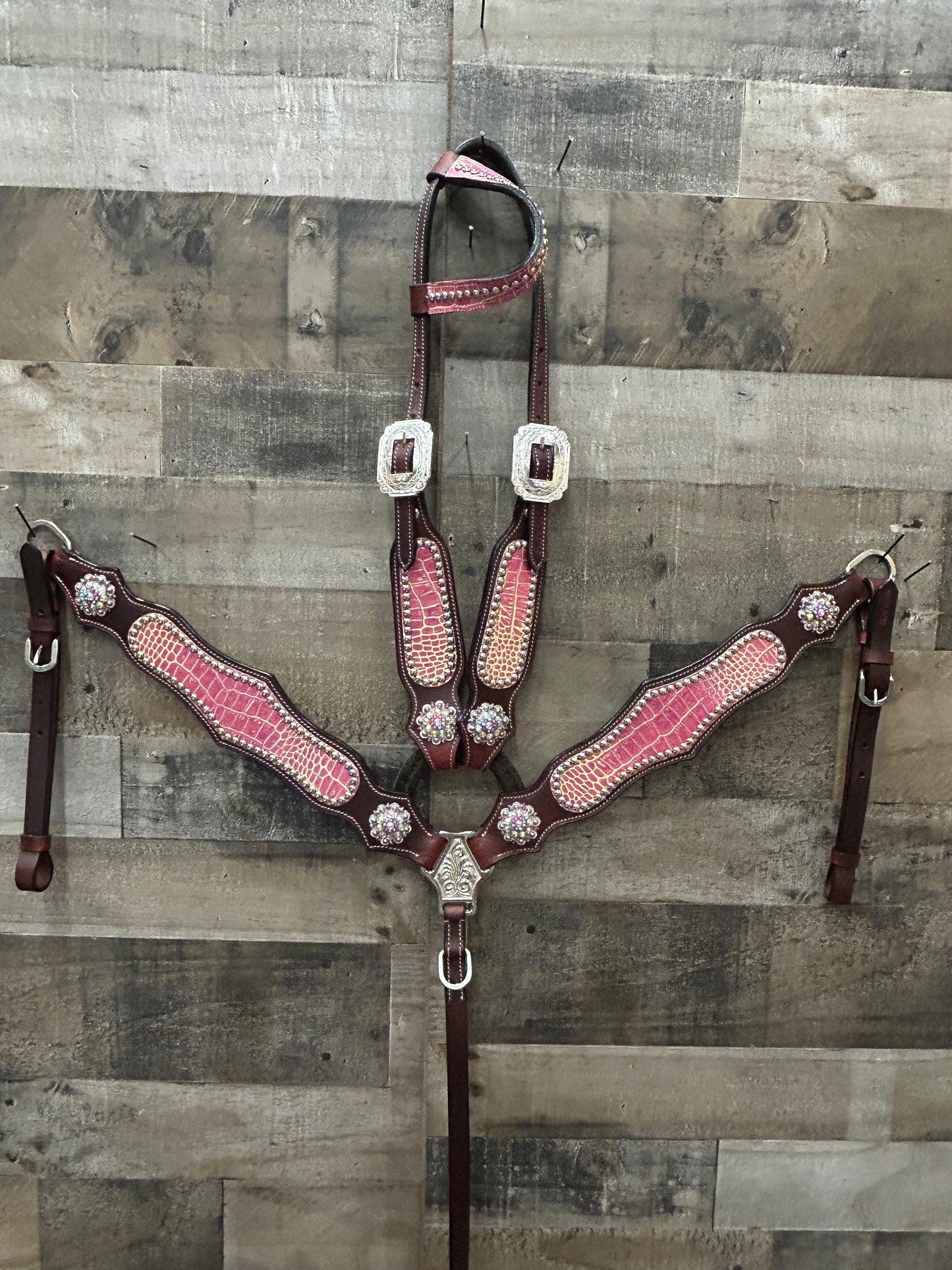 Latigo Leather Tack Set