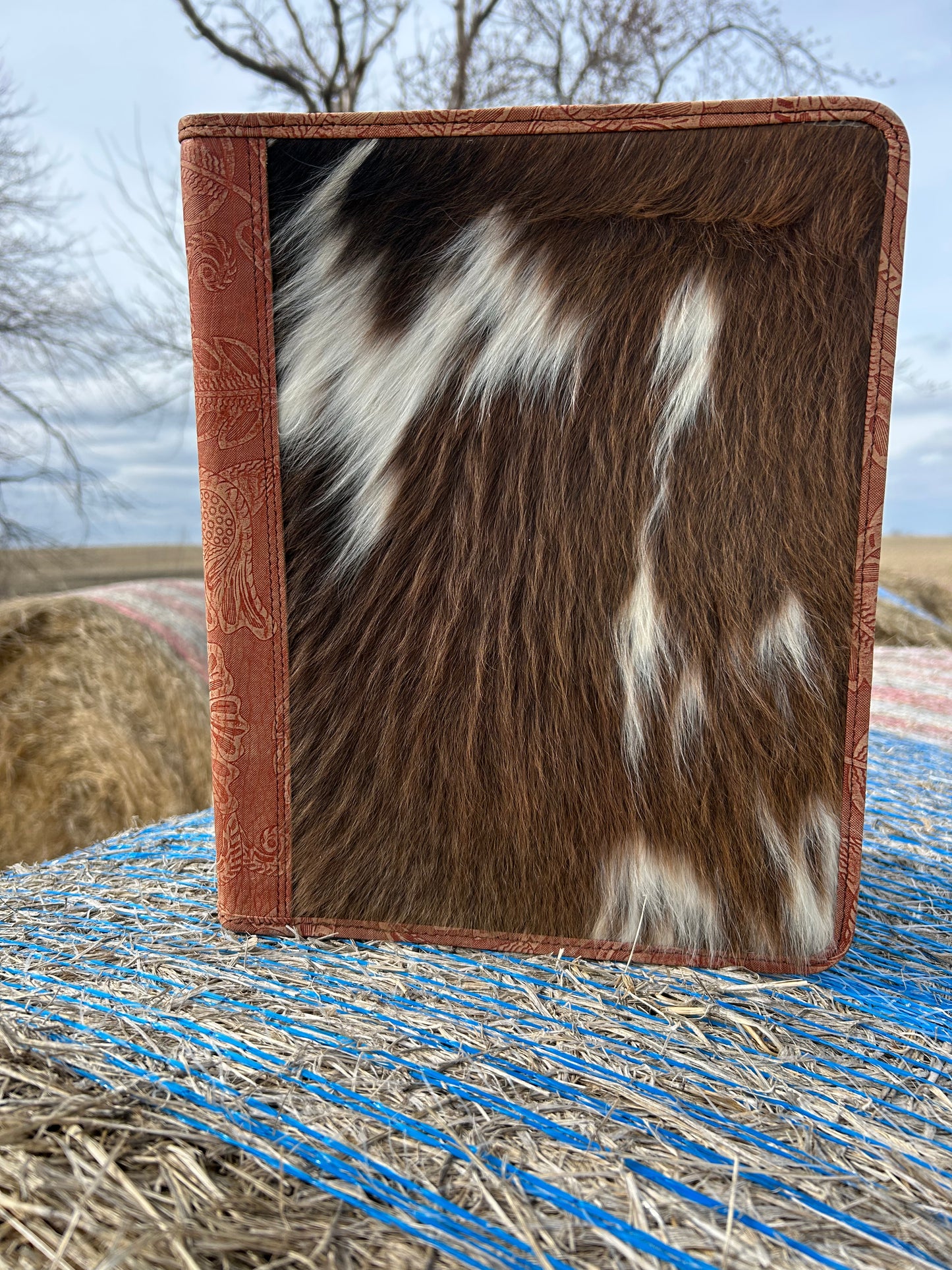 10x12 Leather Hair on Hide Portfolio ✳️ FREE SHIPPING✳️