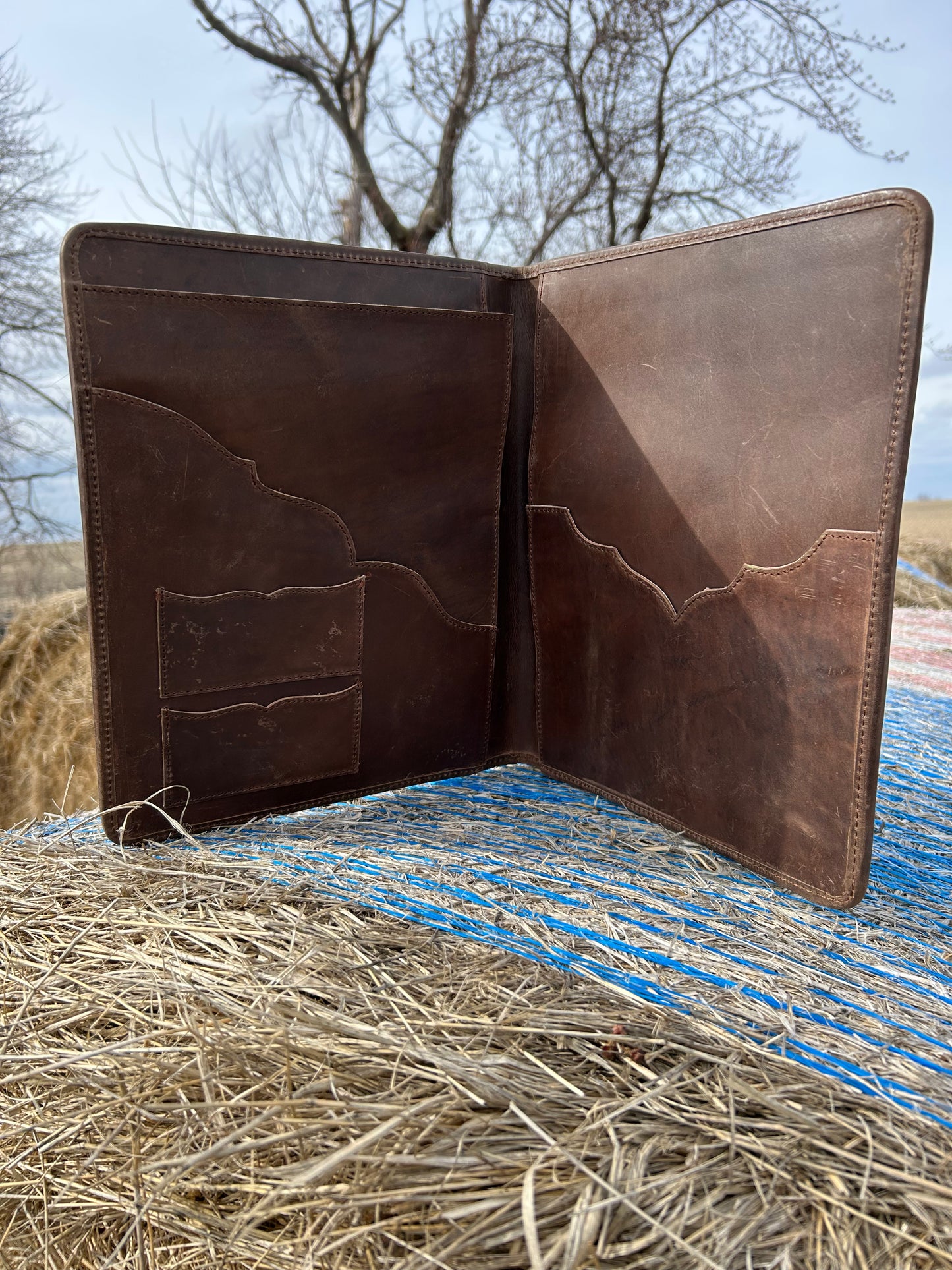 10x12 Leather Hair On Hide Portfolio ✳️ FREE SHIPPING✳️