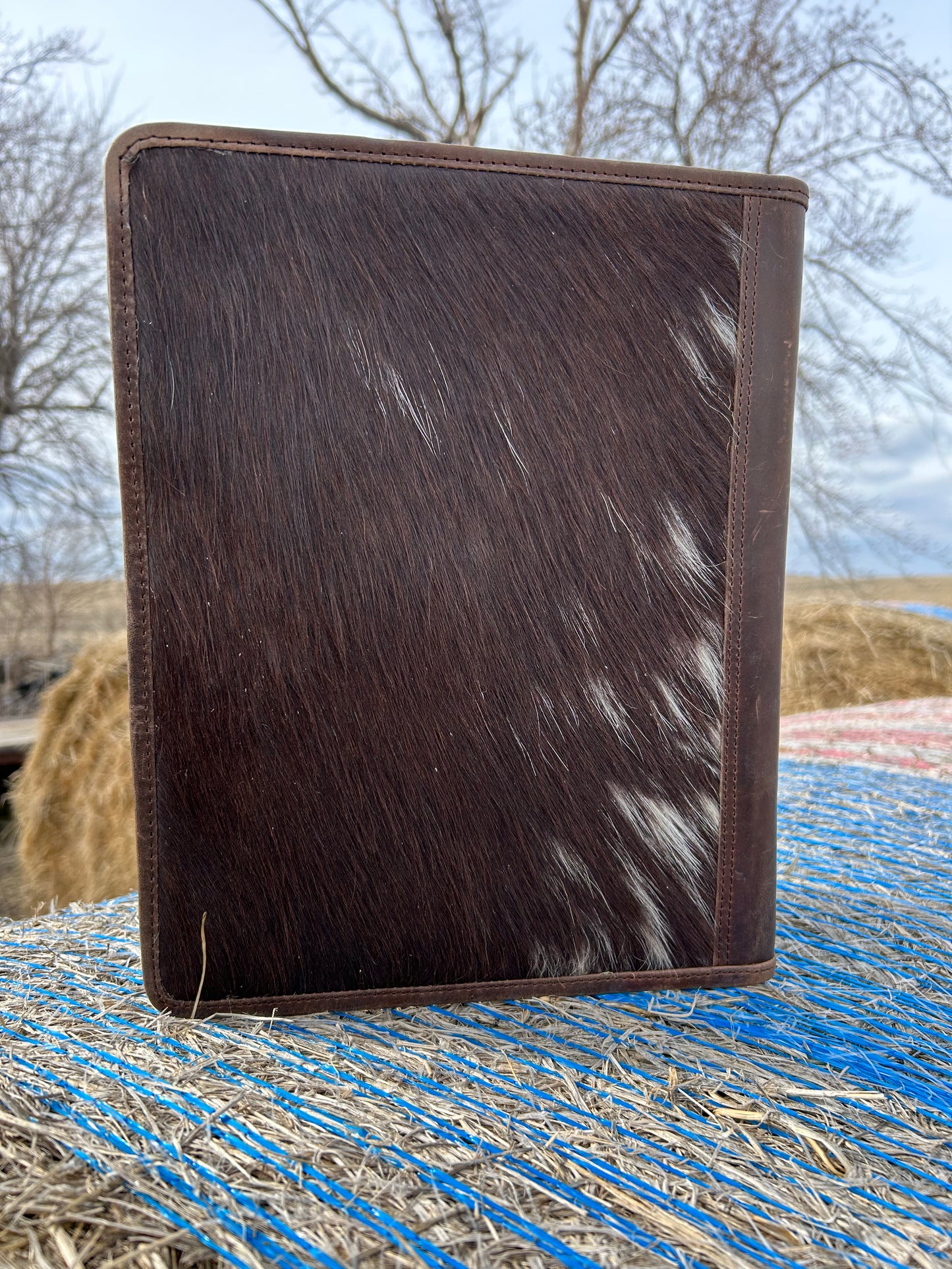 10x12 Leather Hair On Hide Portfolio ✳️ FREE SHIPPING✳️