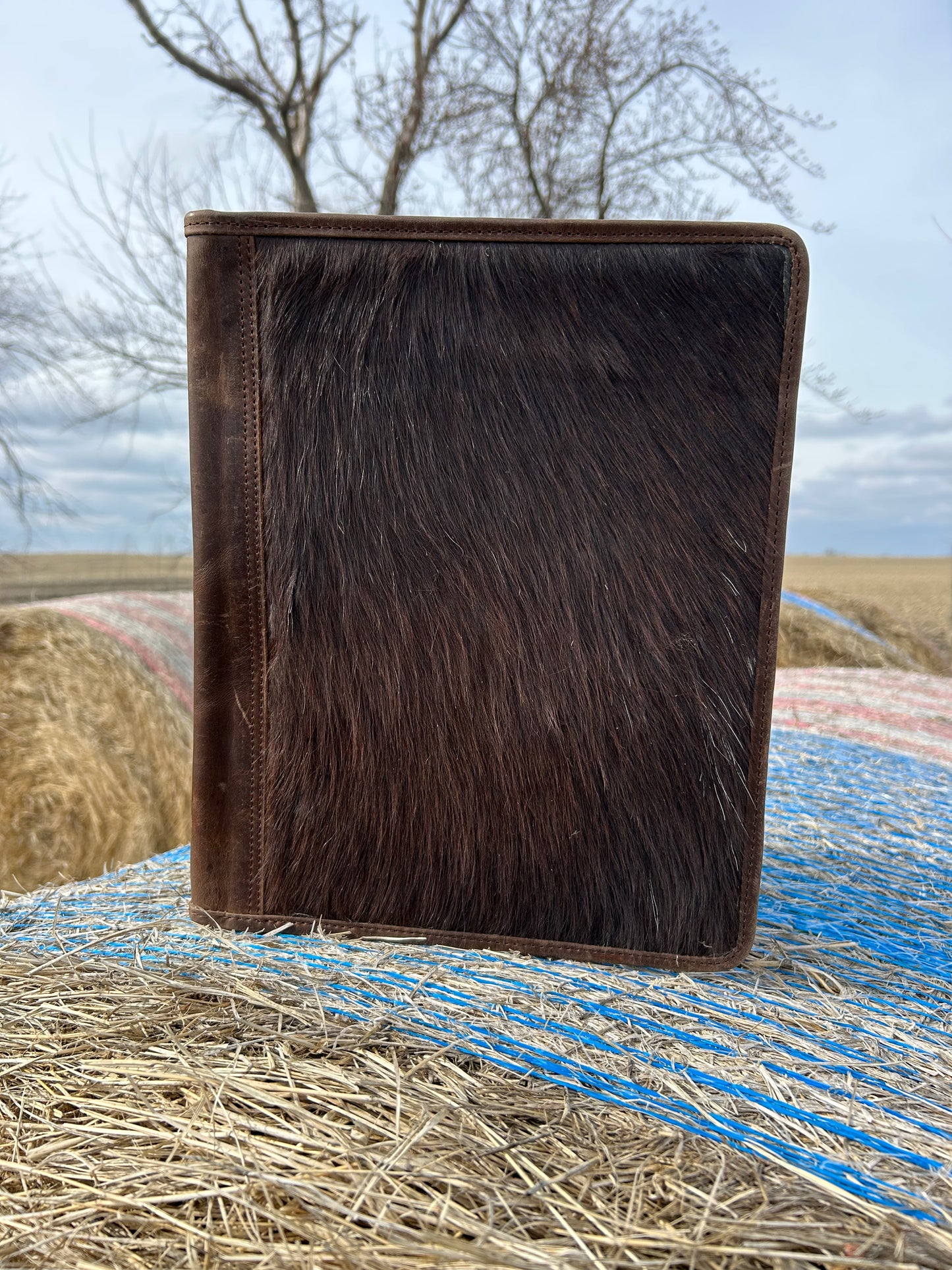 10x12 Leather Hair On Hide Portfolio ✳️ FREE SHIPPING✳️