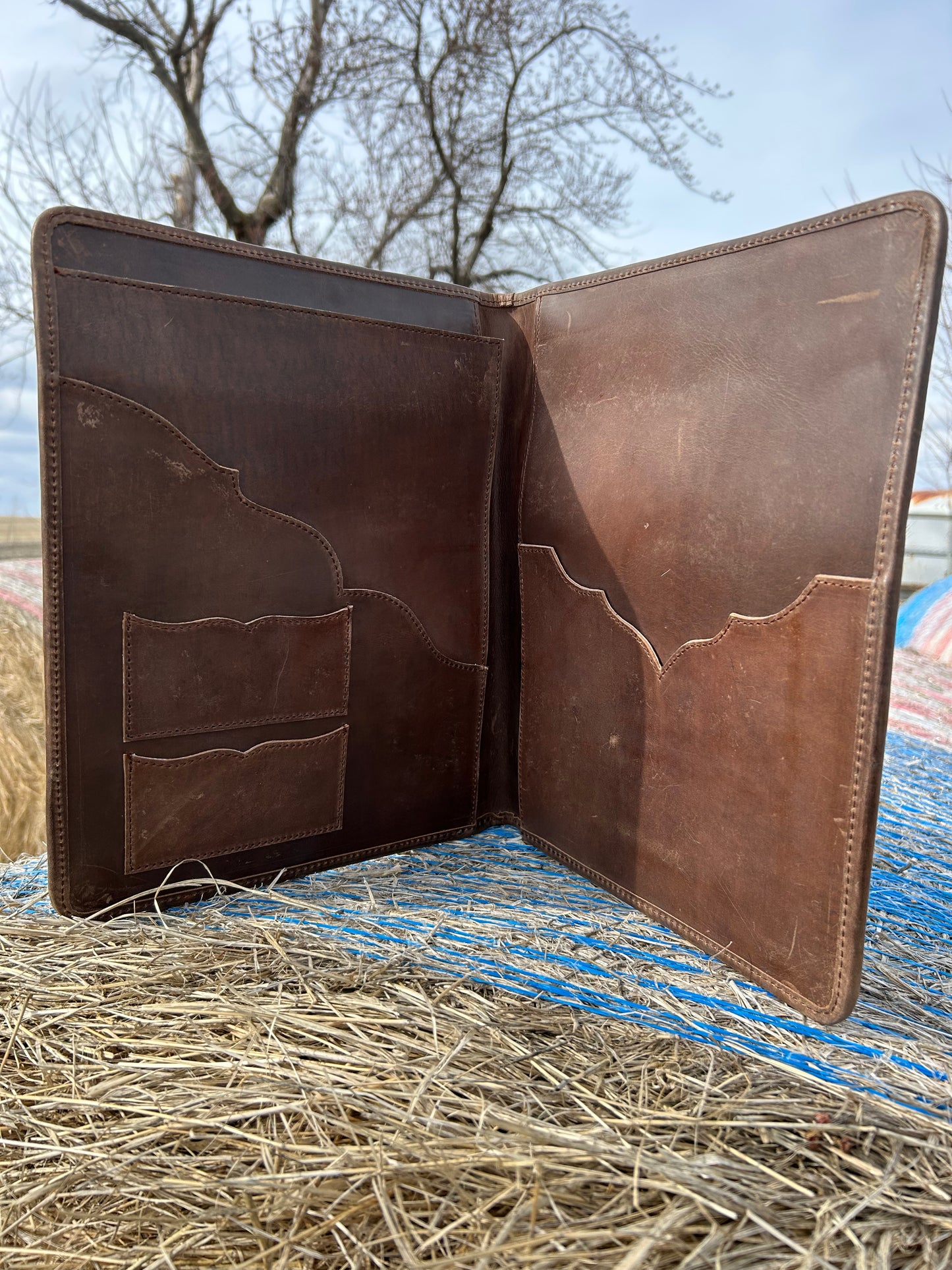 10x12 Leather Hair On Hide Portfolio ✳️ FREE SHIPPING✳️