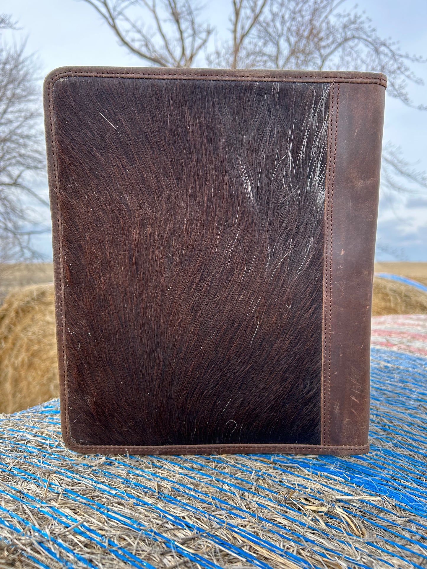 10x12 Leather Hair On Hide Portfolio ✳️ FREE SHIPPING✳️