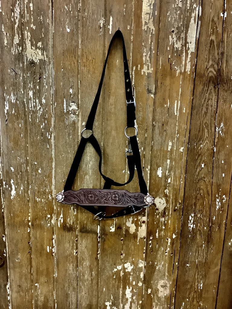 Leather Nose Ban Halter