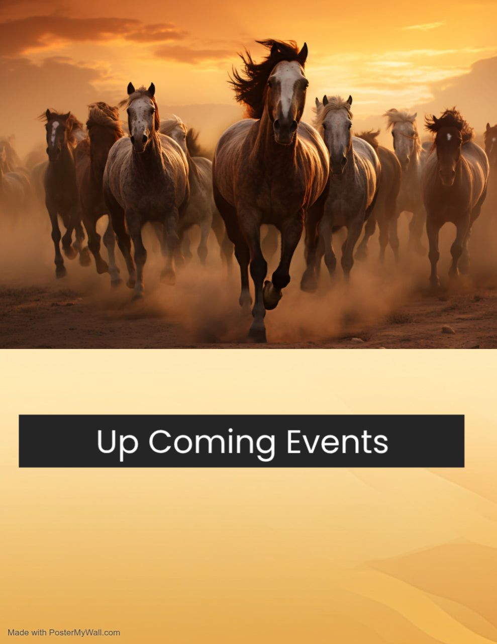 Up Coming Events We'll Be Set Up At