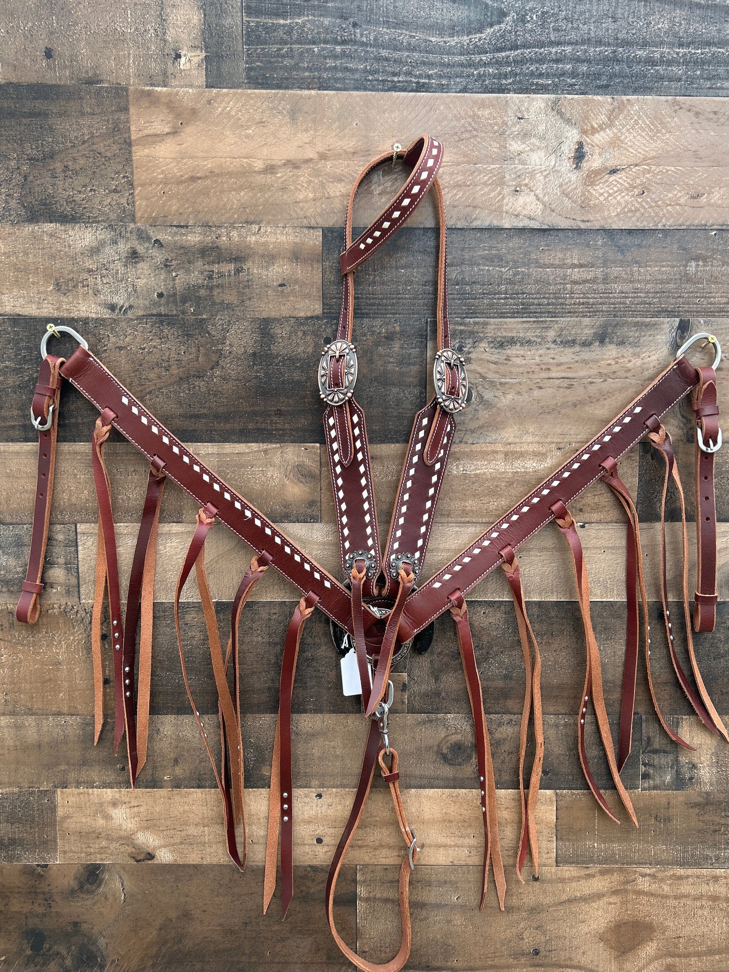 Full Grain Leather Tack Set