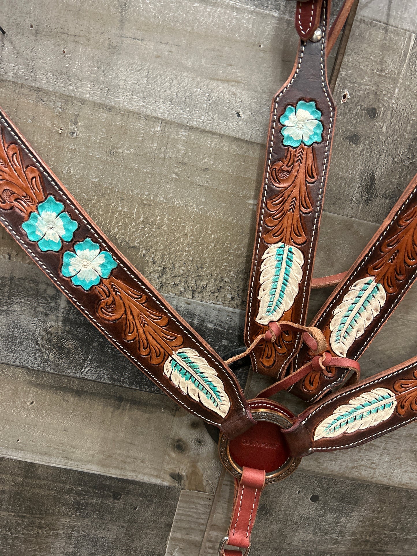 Latigo Leather Tack Set