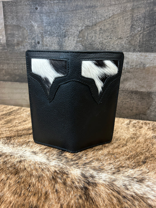 100% Leather With Cowhide 3x7 Wallet