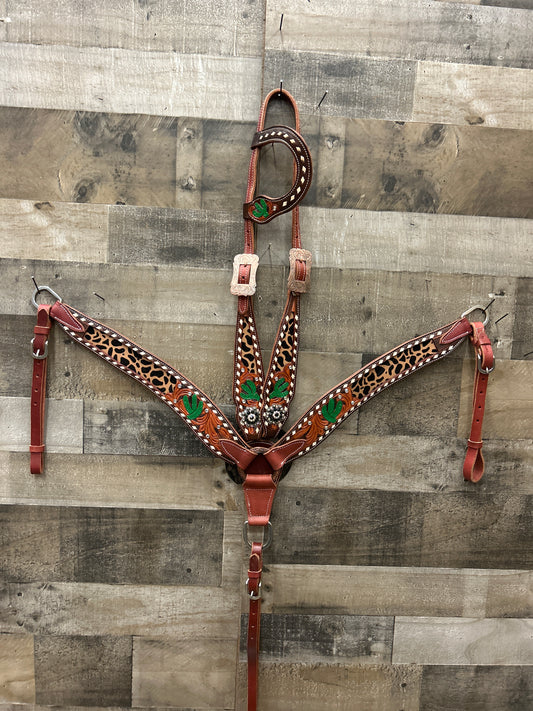 Latigo Leather Tack Set