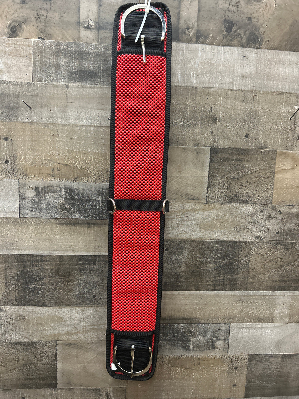 34" Red Waffle Cinch