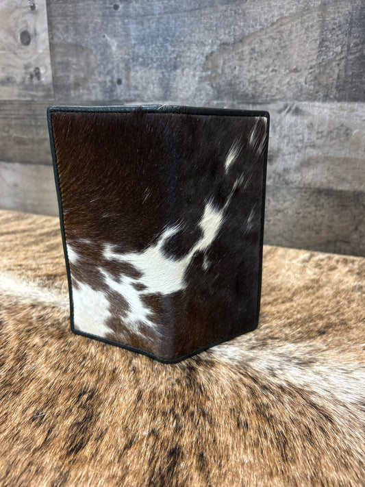 100% Leather With Cowhide 3x7 Wallet