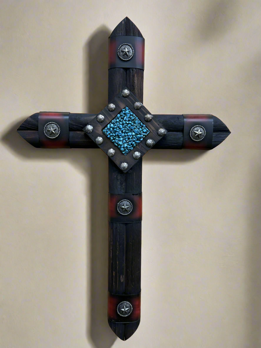 25” X 17” Wood Cross