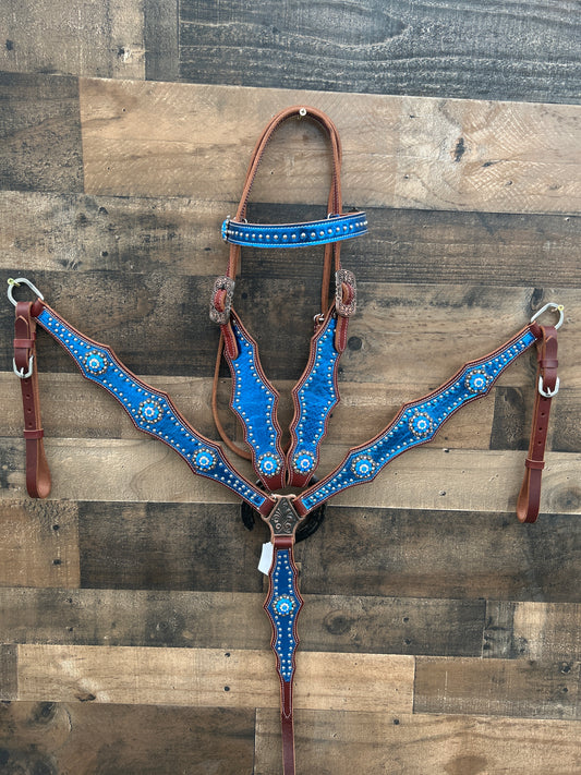 Full Grain Leather Tack Set