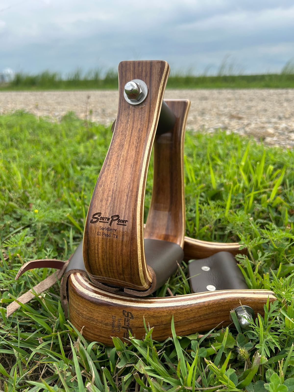 South Point  Saddlery Hard Wood Stirrups