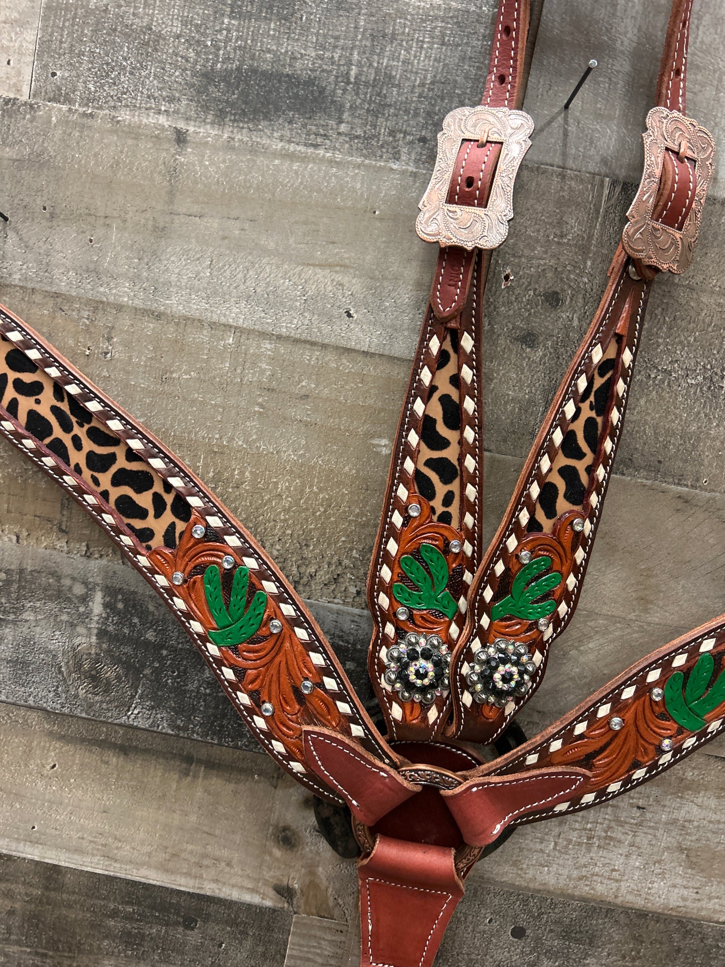 Latigo Leather Tack Set