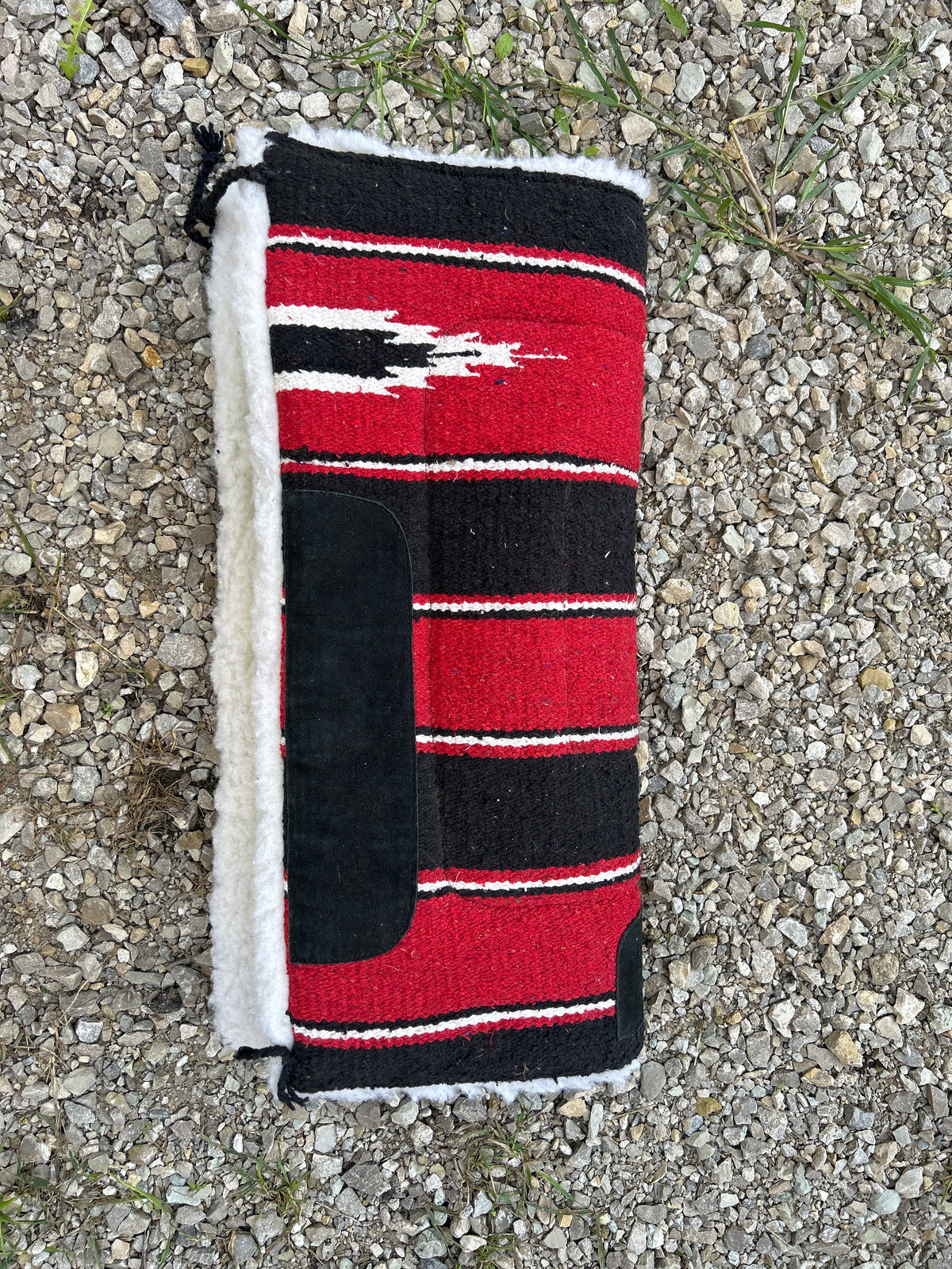 Lightly Used 24x24 Fleece Pony Pad ￼