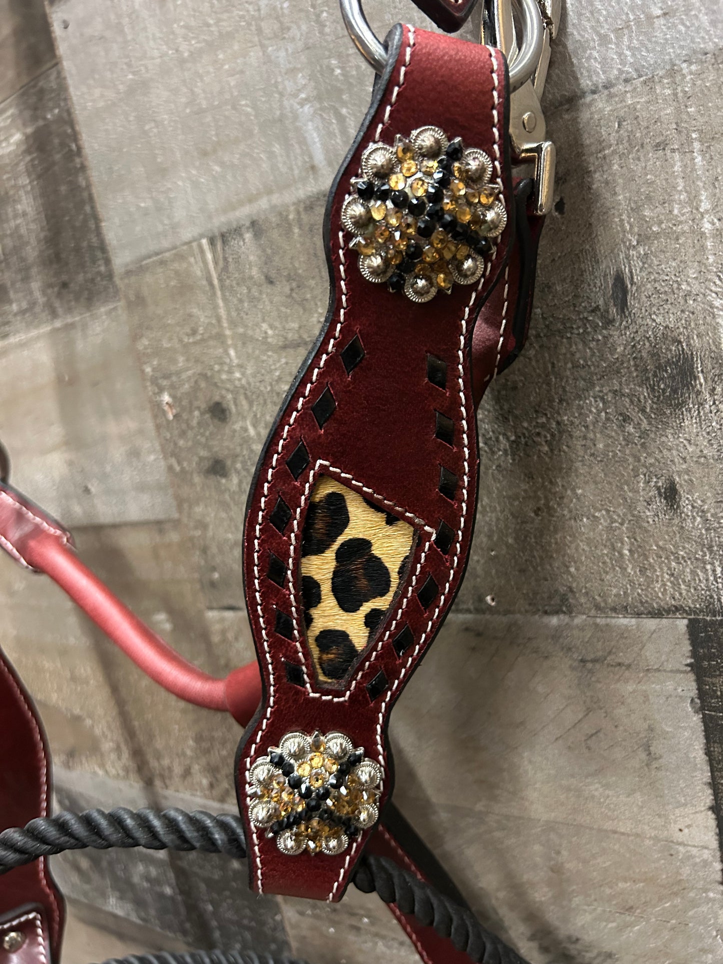 Draft/ Crossbred Full grain leather Halter