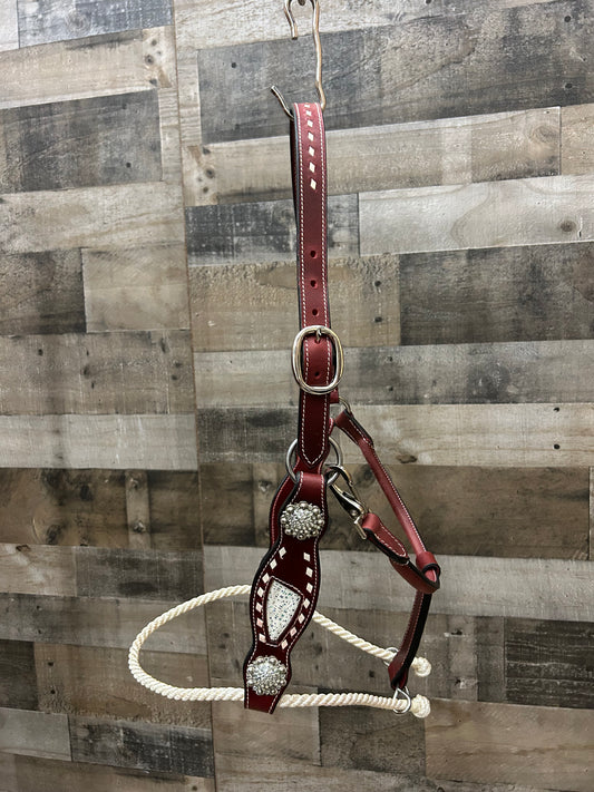 Draft/ Crossbred Full grain leather Halter