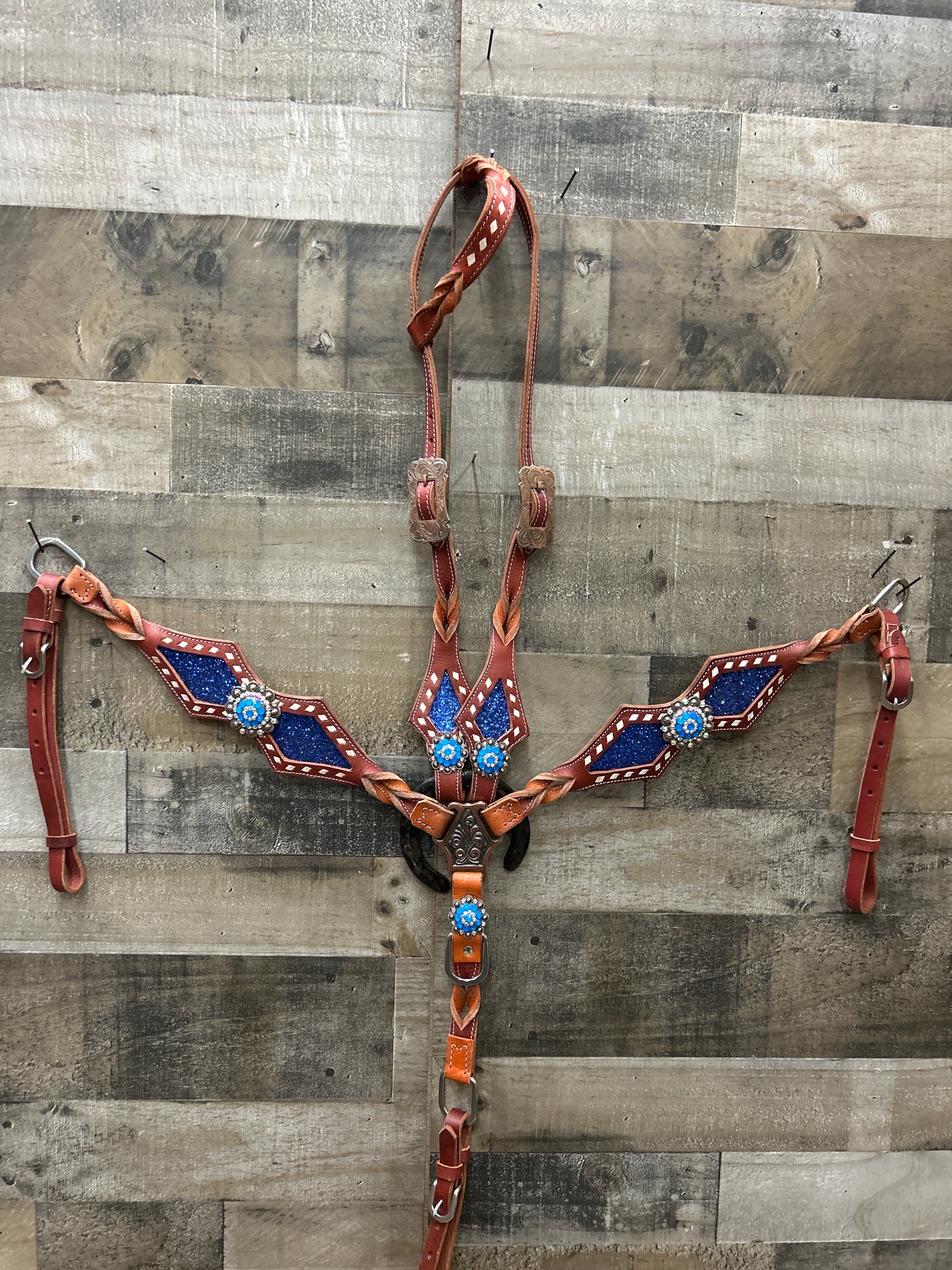 Latigo Leather Tack Set