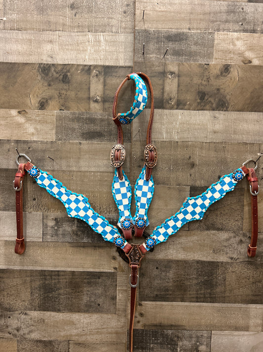 Latigo Leather Tack Set